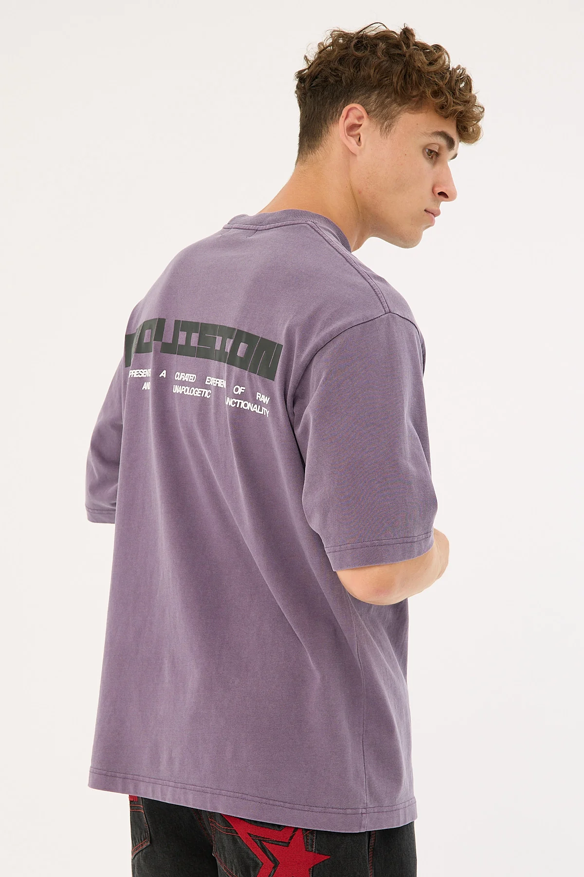 Neovision Digital Street Super Heavy Tee Washed Purple