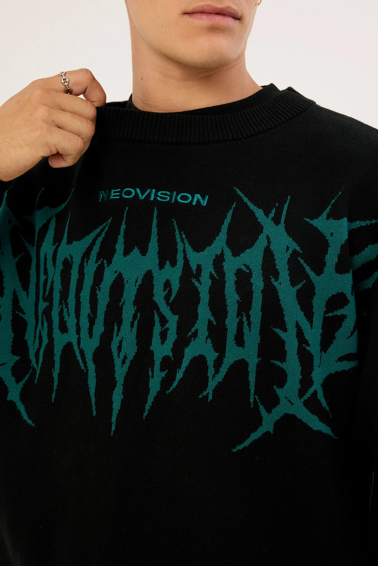 Neovision Dire Knit Sweater Black - Image 3