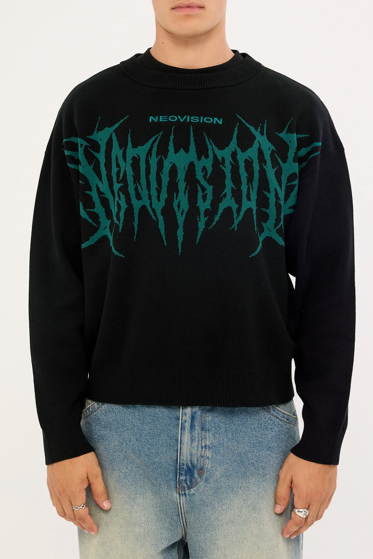 Neovision Dire Knit Sweater Black - Image 6