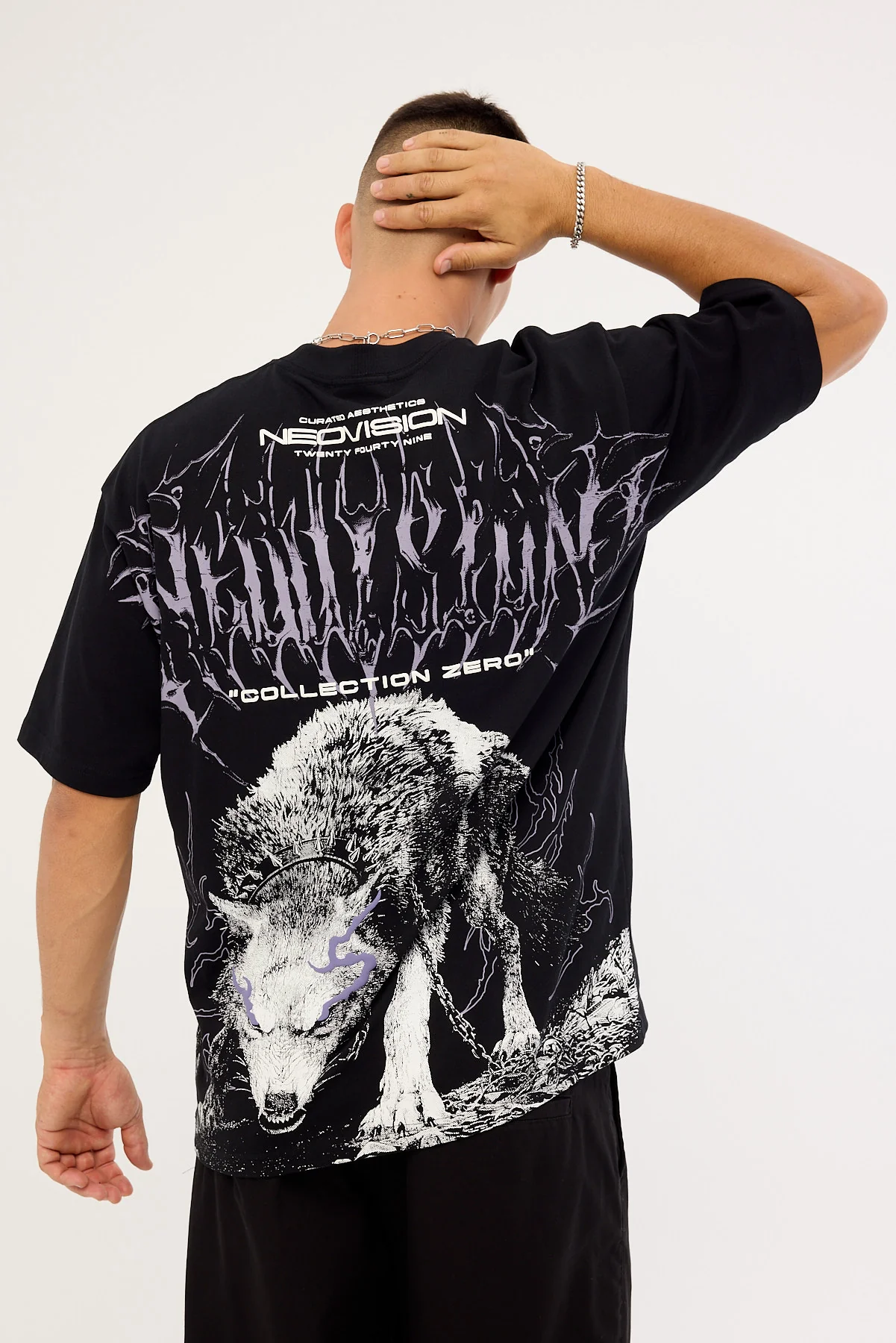 Neovision Dire Oversize Super Heavy Tee Black