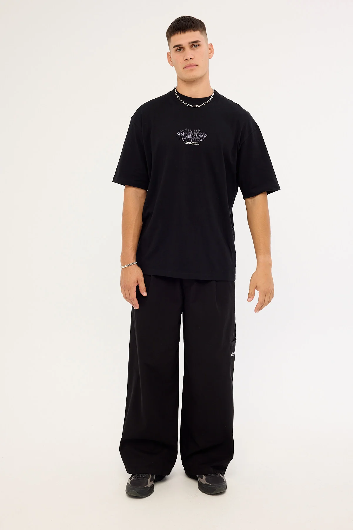 Neovision Dire Oversize Super Heavy Tee Black - Image 2