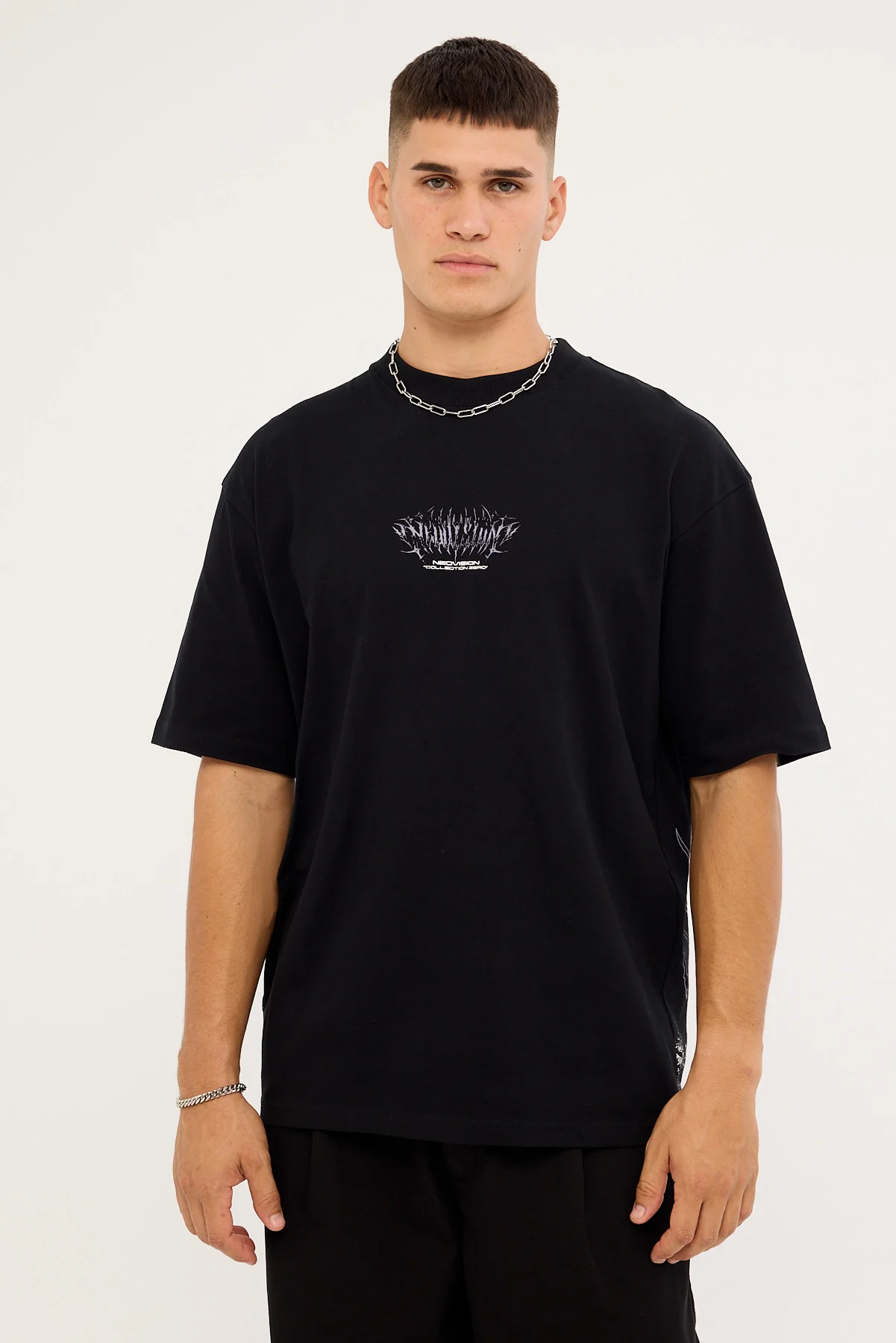 Neovision Dire Oversize Super Heavy Tee Black - Image 3