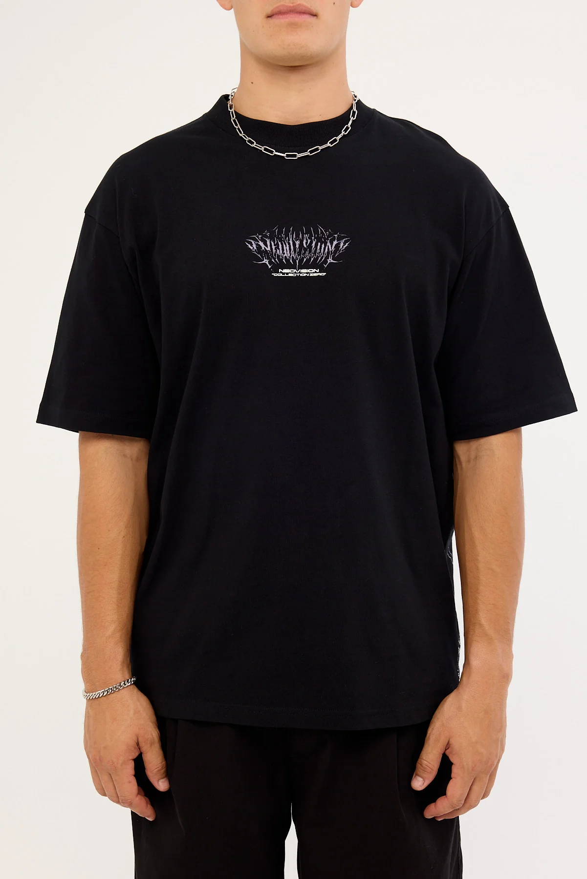 Neovision Dire Oversize Super Heavy Tee Black - Image 8