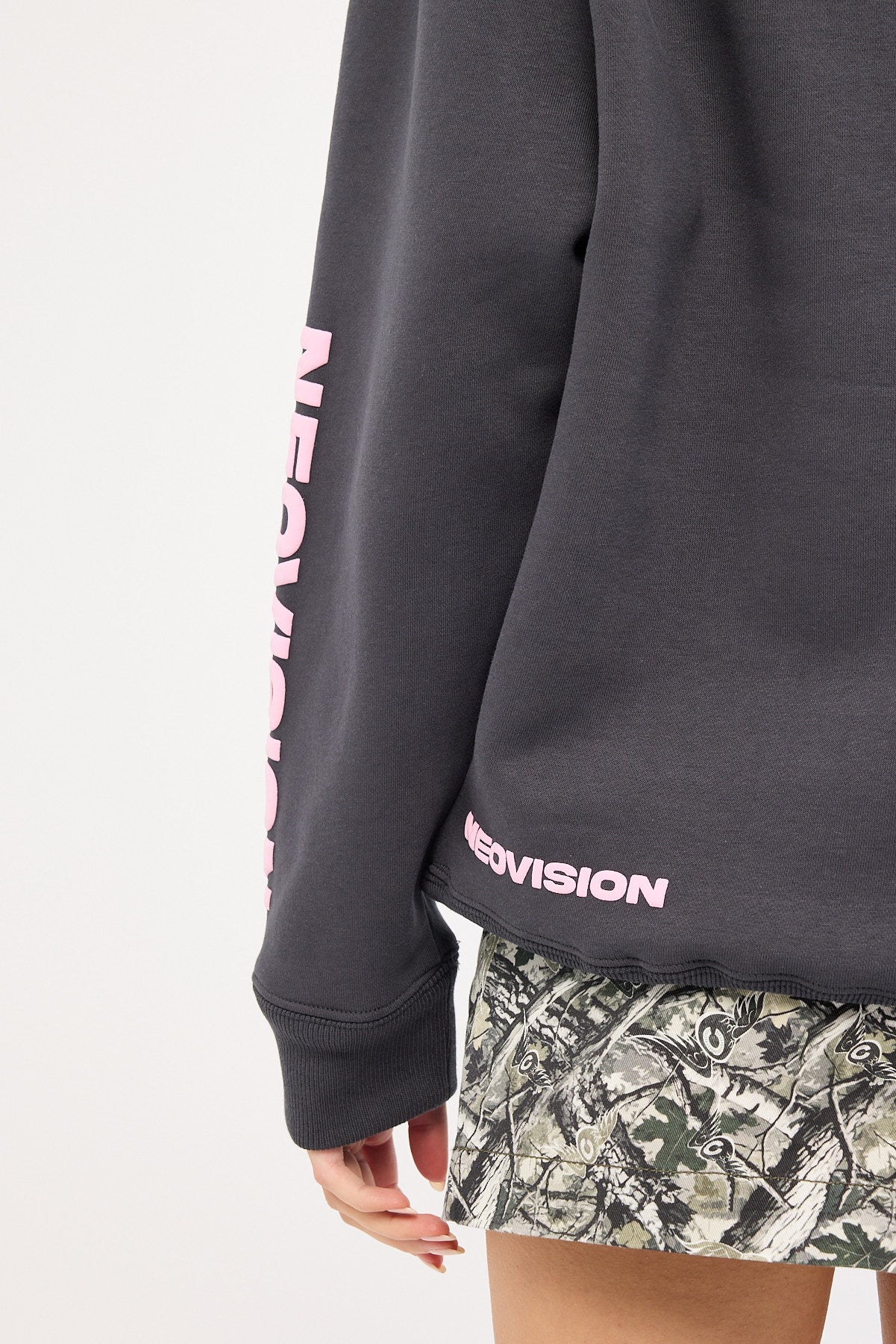 Neovision Distopia Relaxed Hoodie Sunfade Black - Image 6
