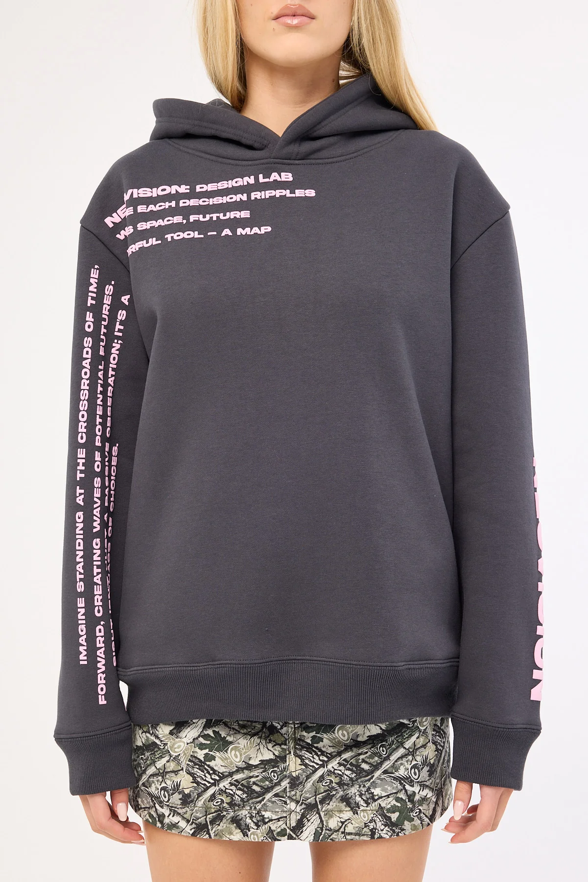 Neovision Distopia Relaxed Hoodie Sunfade Black - Image 8