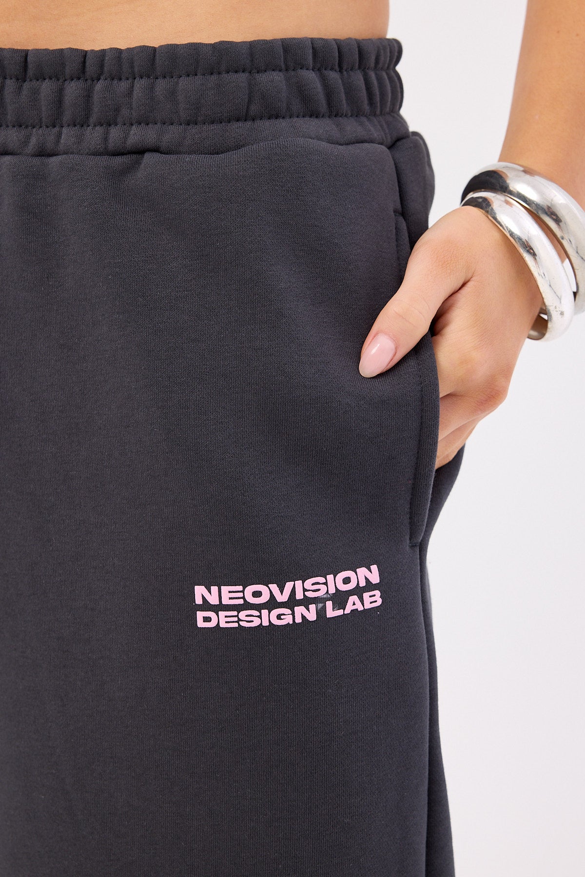Neovision Distopia Straight Leg Trackpant Sunfade Black - Image 6