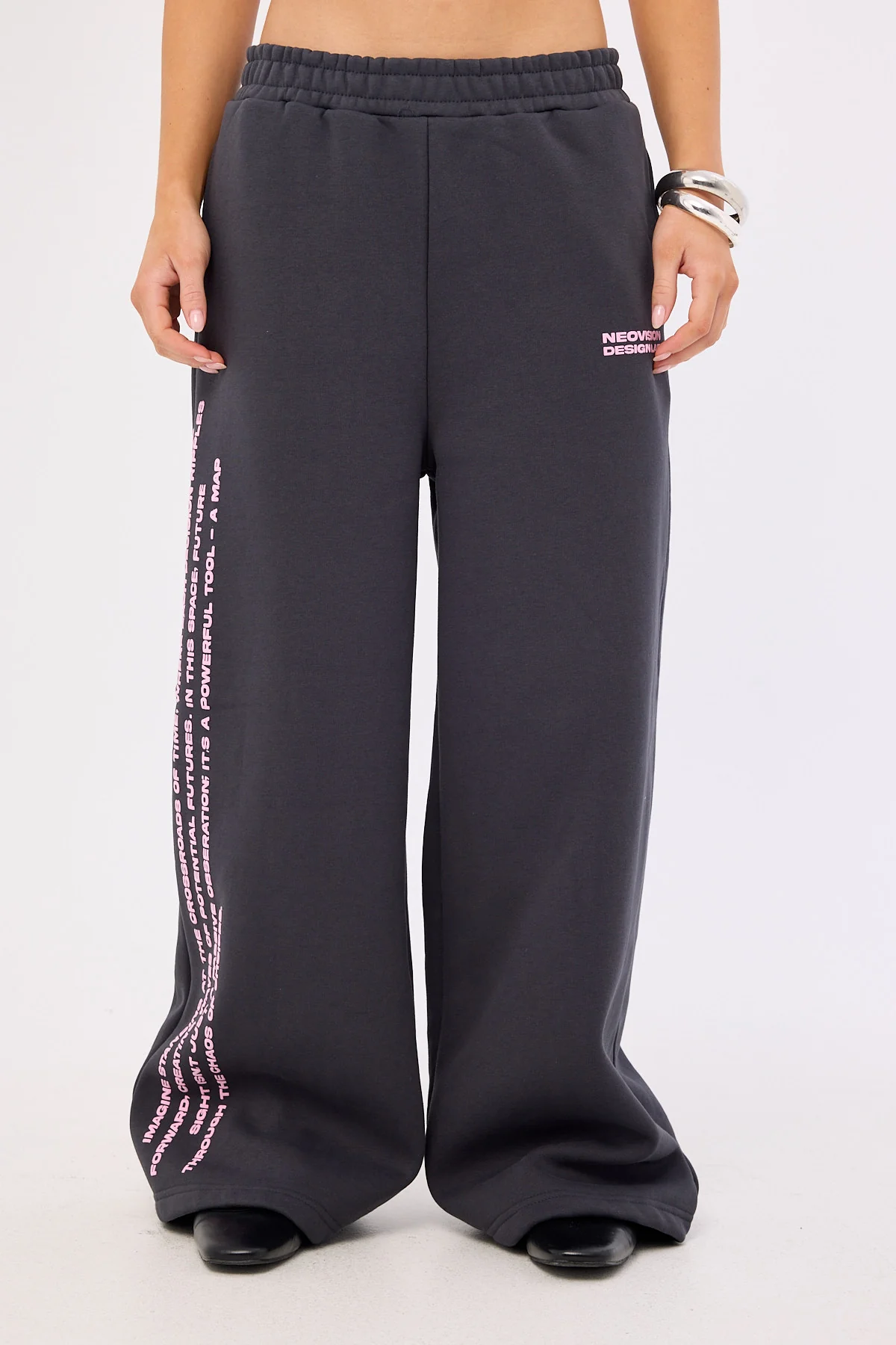 Neovision Distopia Straight Leg Trackpant Sunfade Black - Image 7