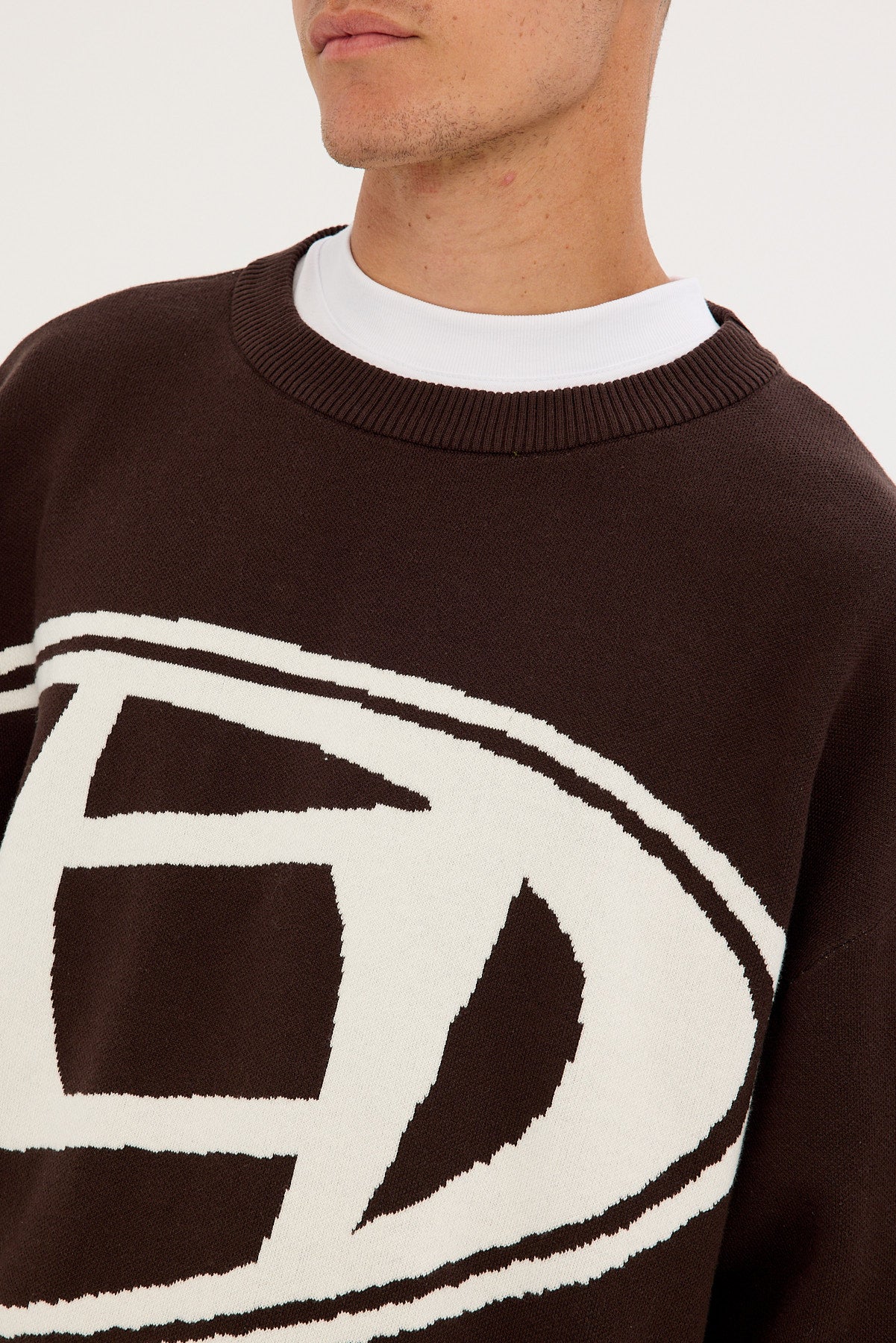Neovision Dominion Knit Sweater Coffee Brown - Image 3