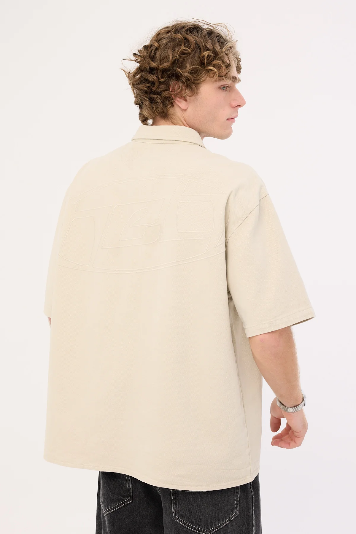 Neovision Dominion Oversize Shirt Stone
