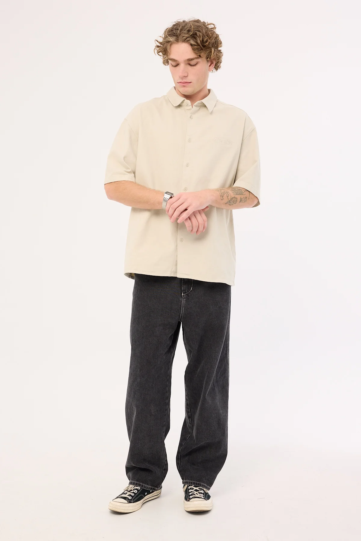 Neovision Dominion Oversize Shirt Stone - Image 3