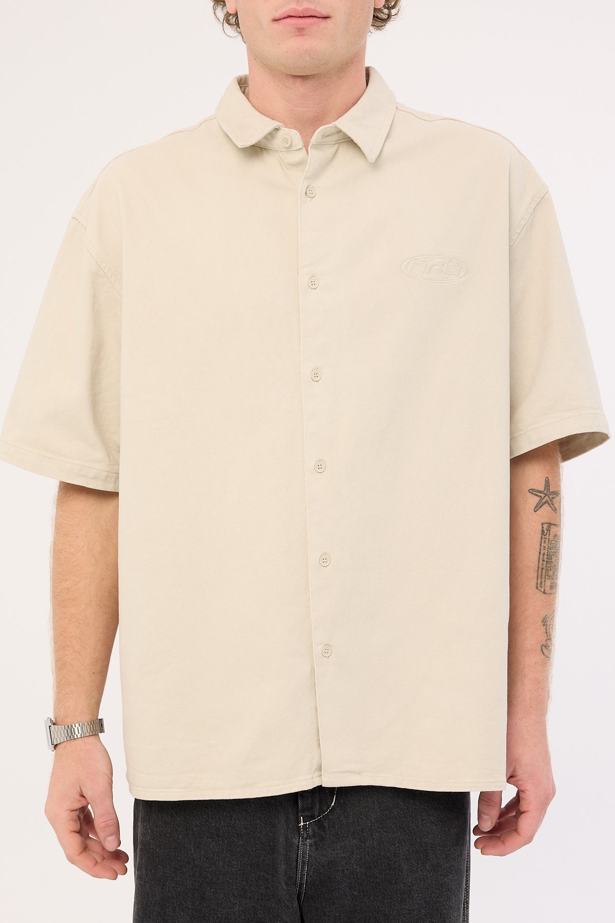 Neovision Dominion Oversize Shirt Stone - Image 7