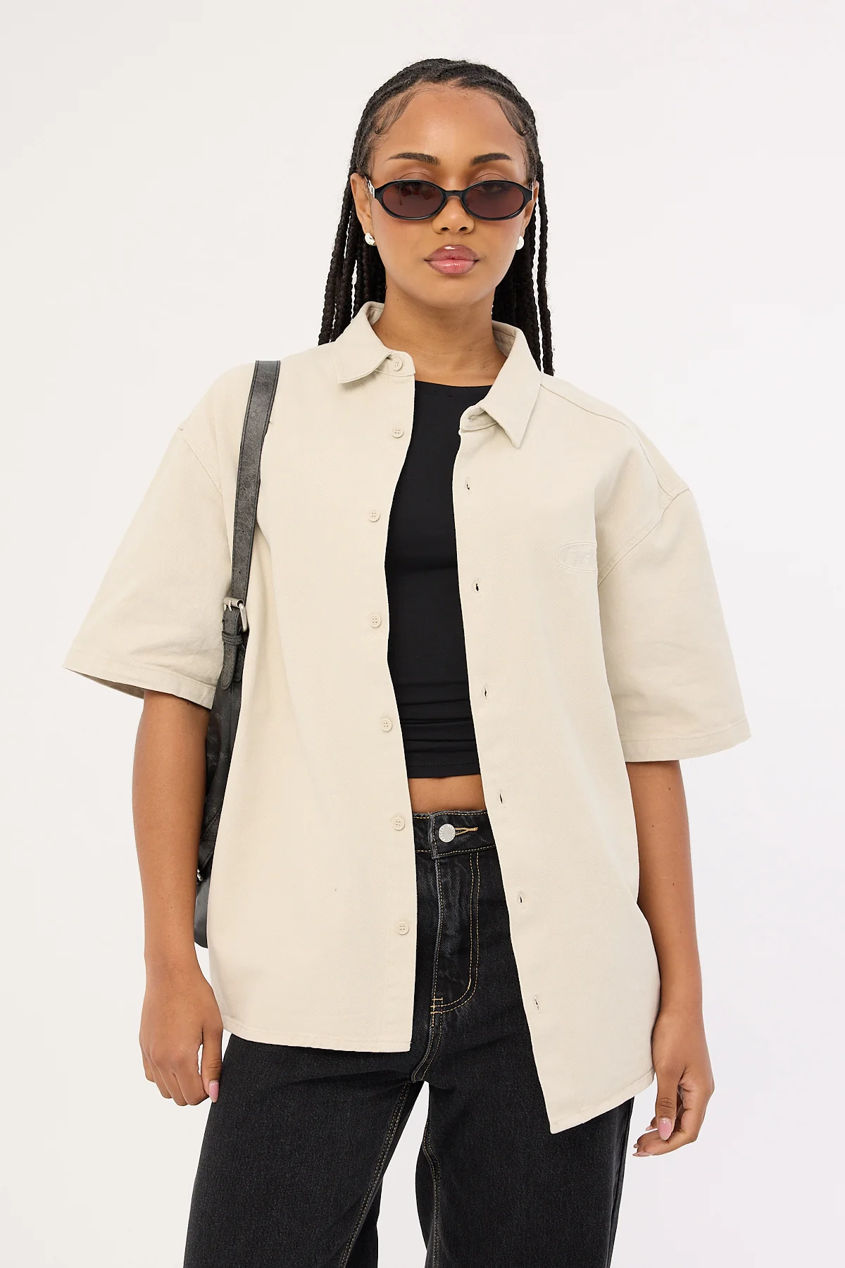 Neovision Dominion Oversize Shirt Stone - Image 9