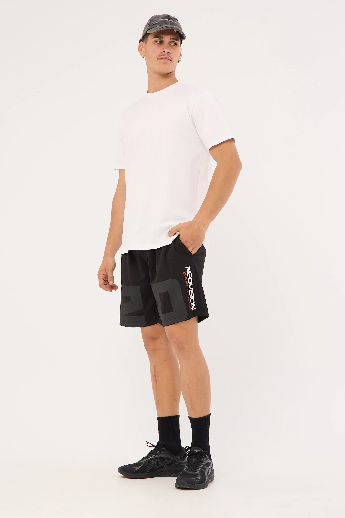Neovision Draft Relaxed Mesh Short Black