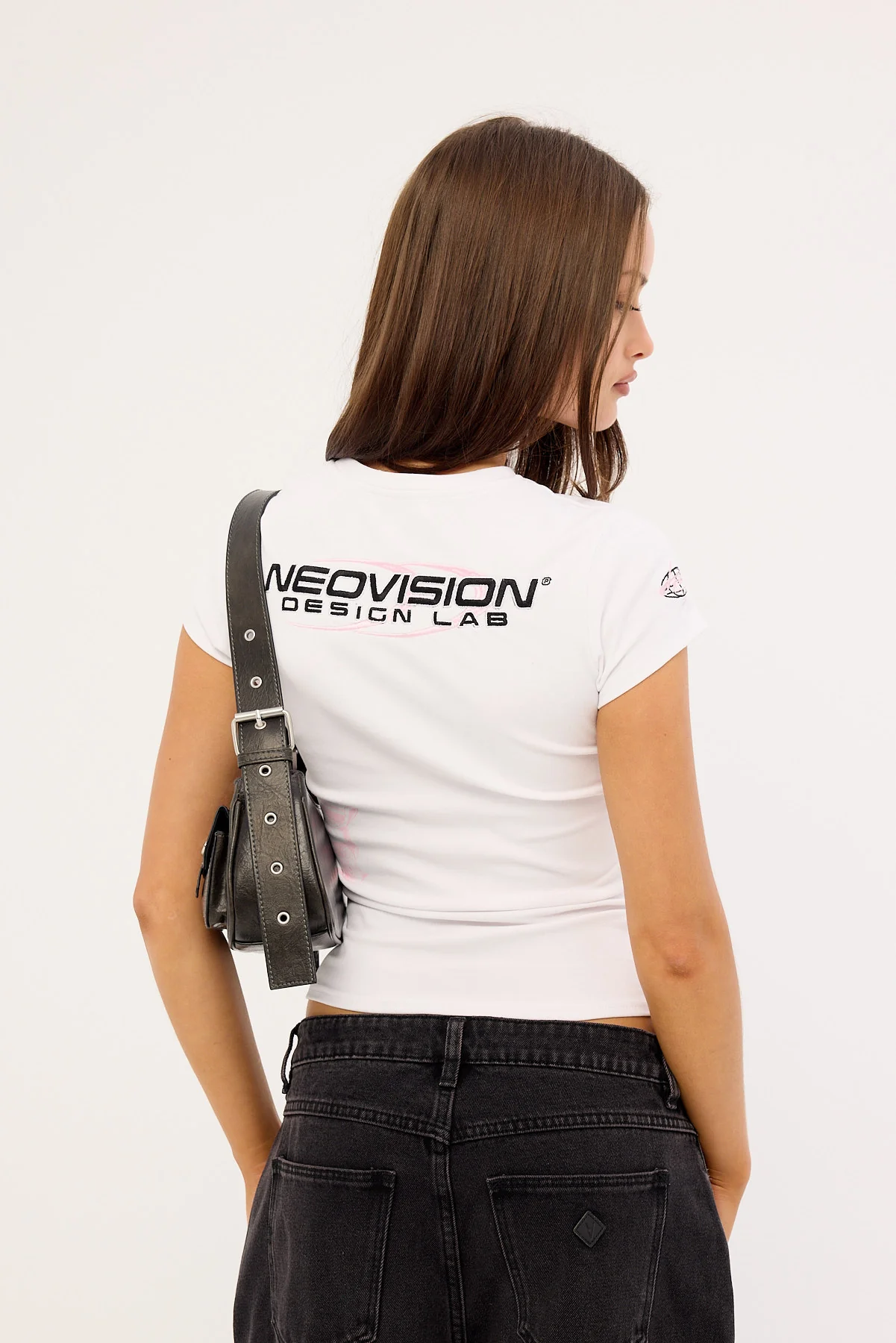 Neovision Drifter Baby Tee White - Image 5