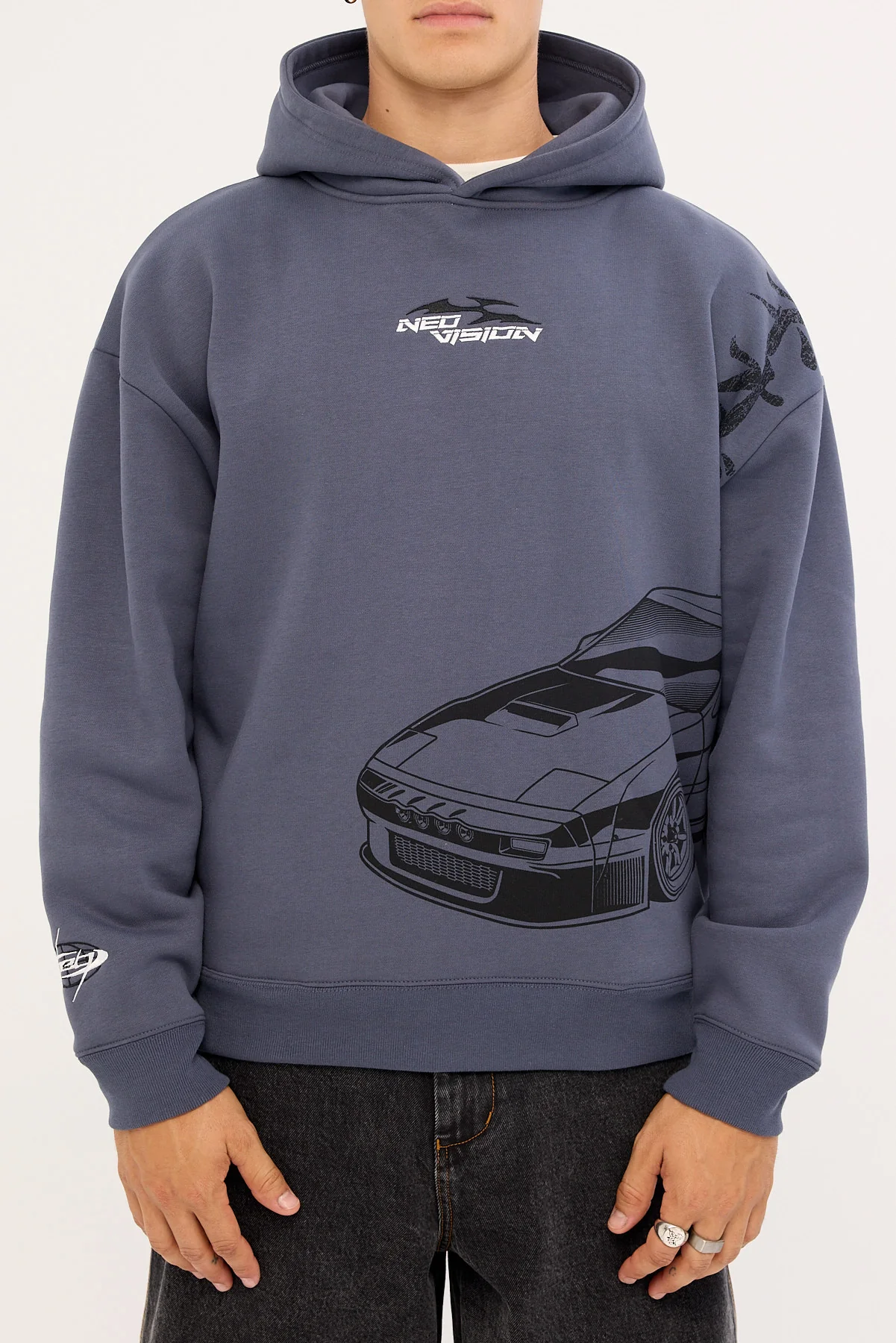 Neovision Drifter Street Hoodie Steel - Image 7