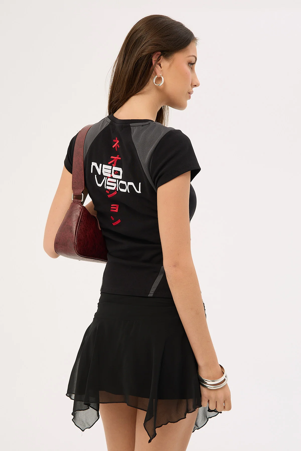 Neovision Echelon Baby Tee Black - Image 4
