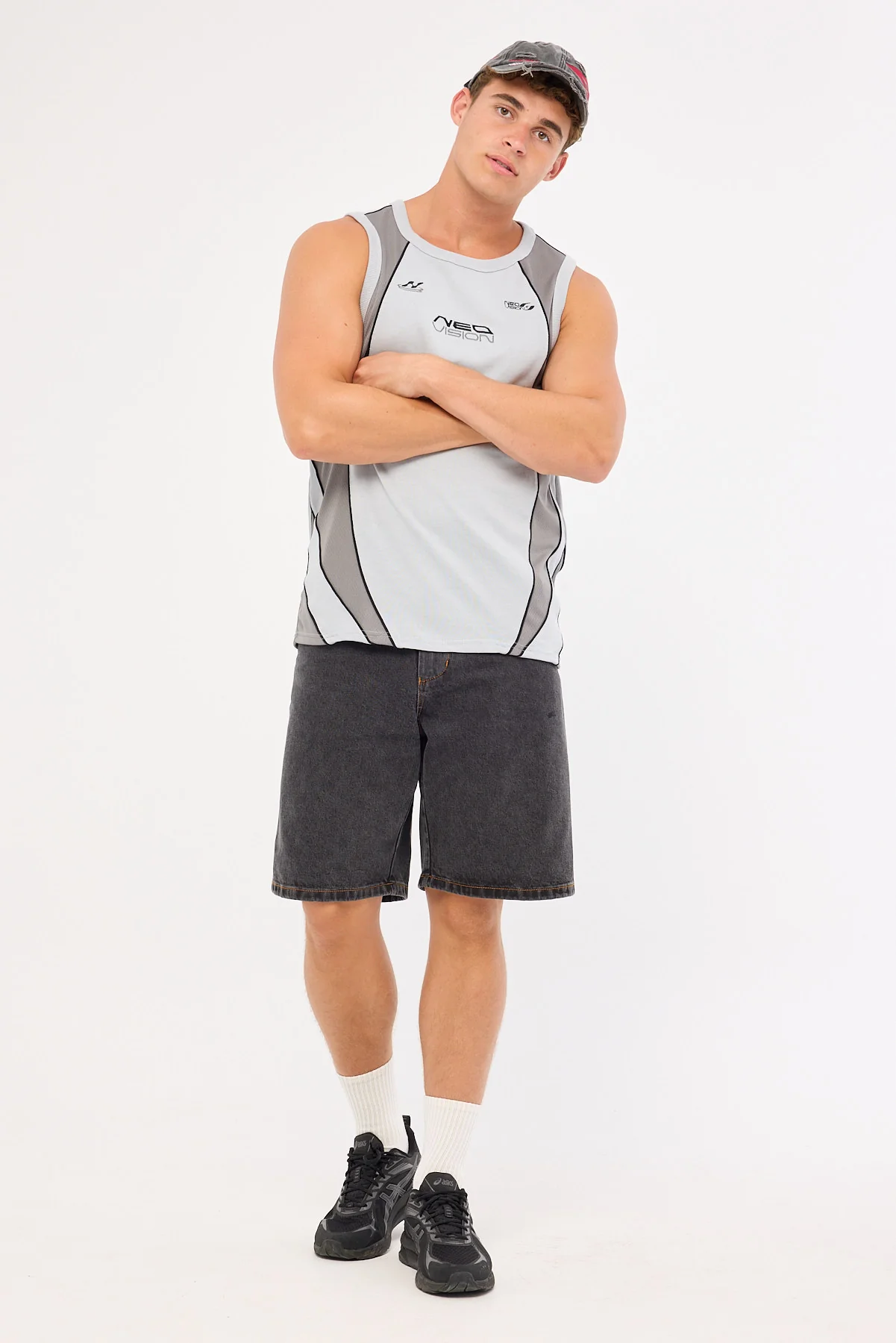 Neovision Echelon Loose Singlet Tank Grey