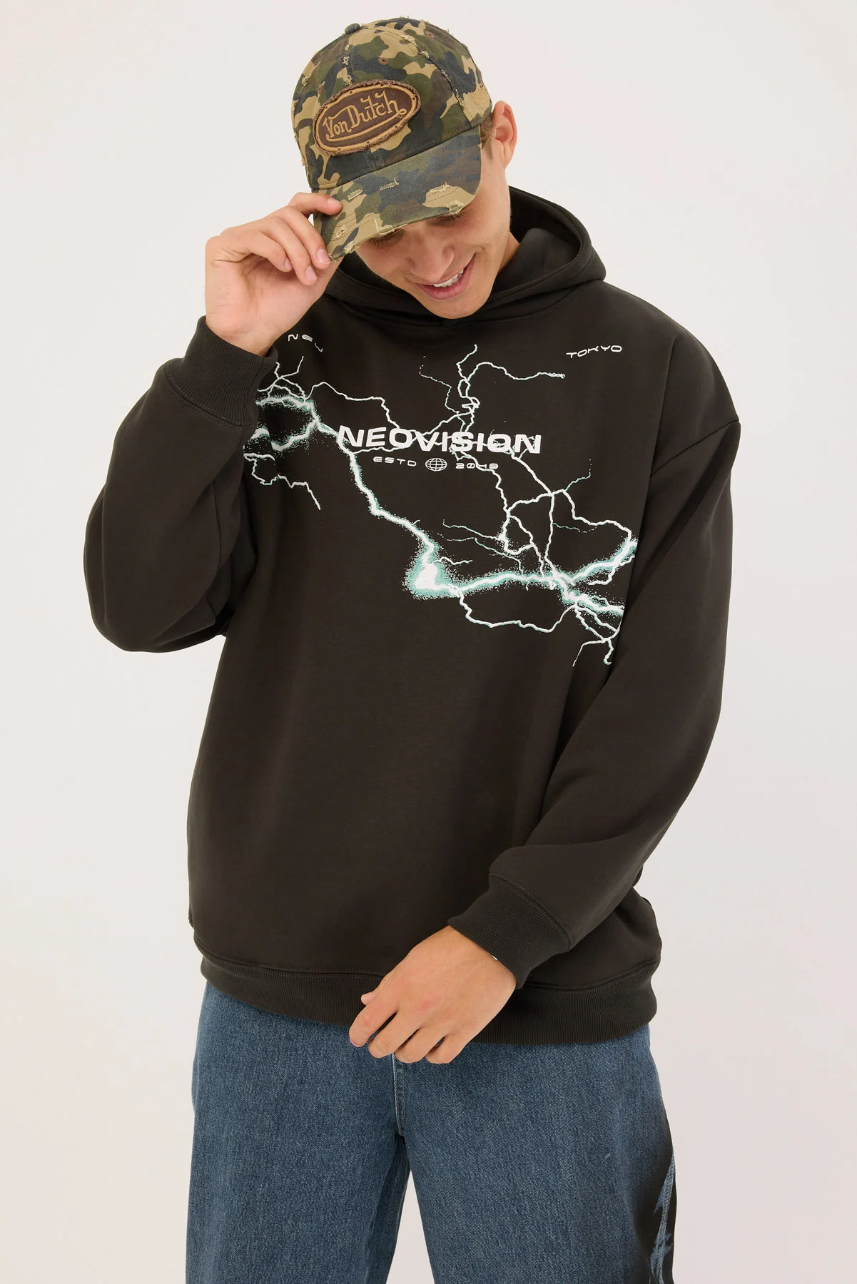 Neovision Electro Street Hoodie Black - Image 3