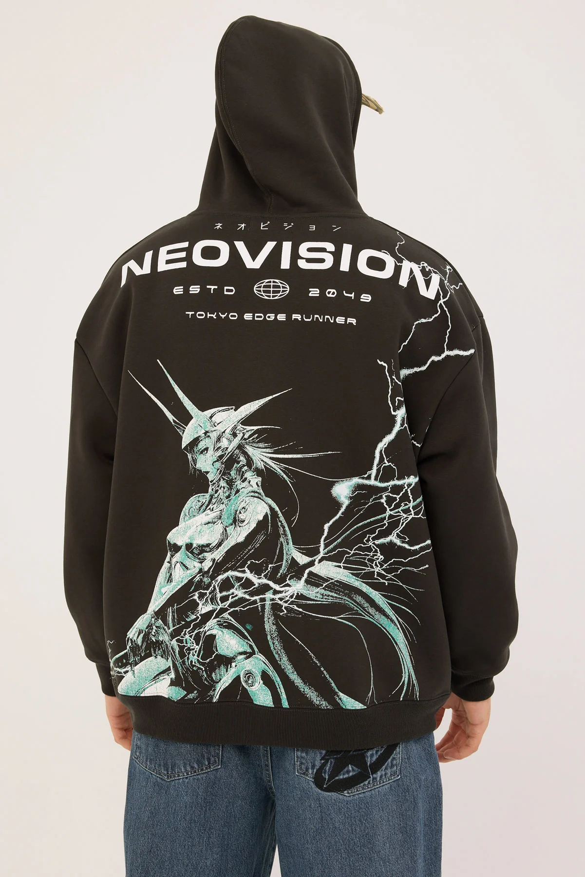 Neovision Electro Street Hoodie Black - Image 5