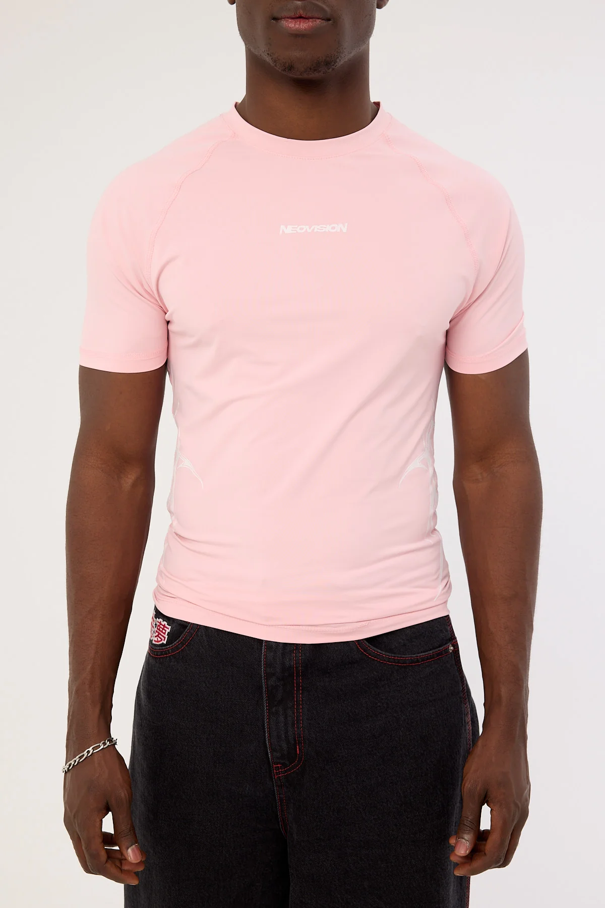 Neovision Encryption Slim Compression Tee Pink - Image 5