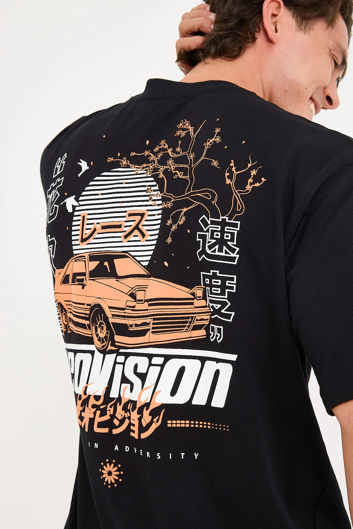 Neovision Enjin Oversized Super Heavy Tee Black - Image 7