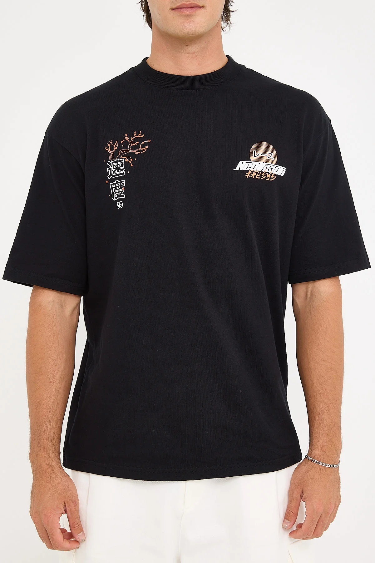 Neovision Enjin Oversized Super Heavy Tee Black - Image 9