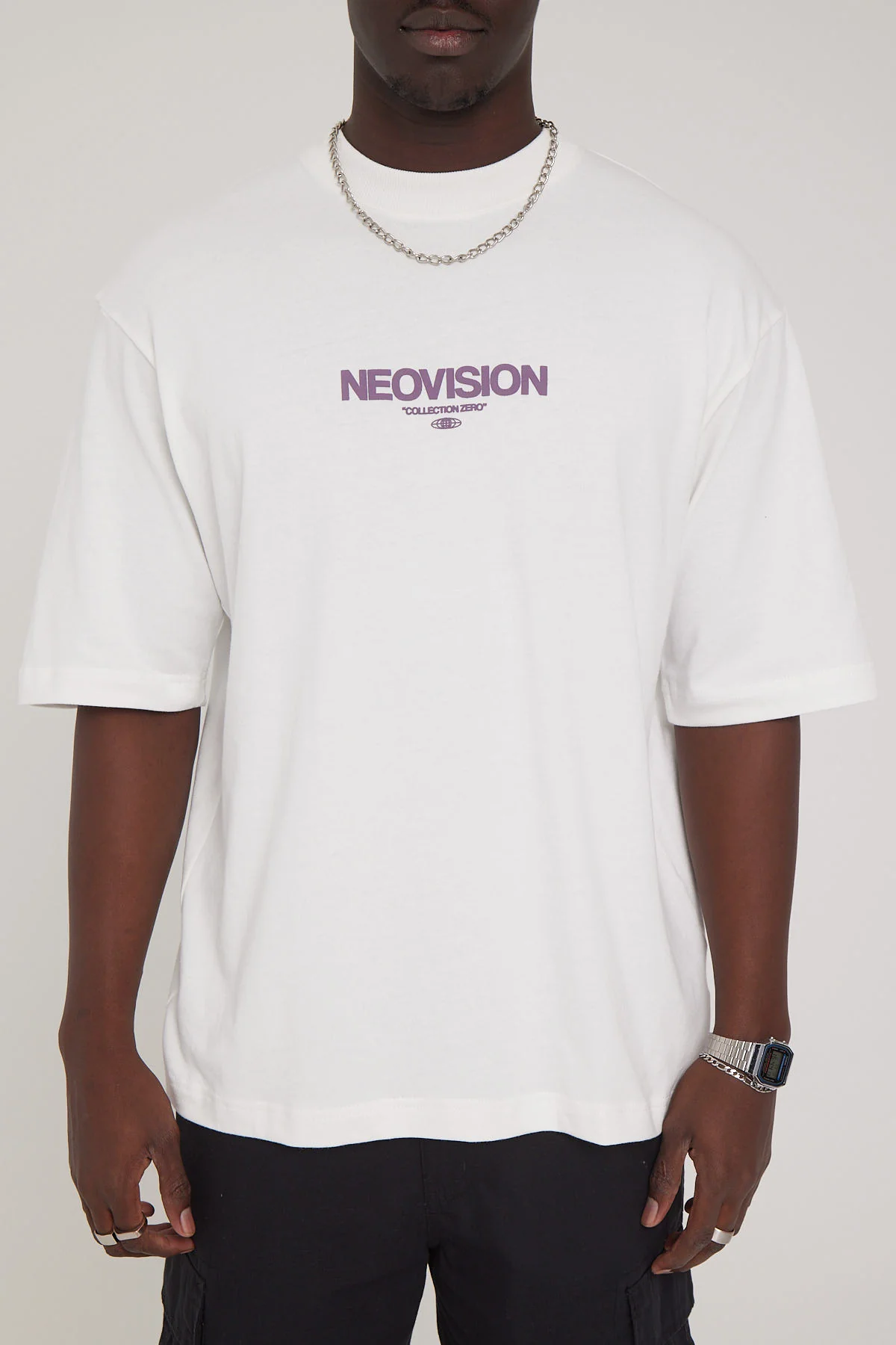 Neovision Exhibit Street Super Heavy Tee White - Image 11