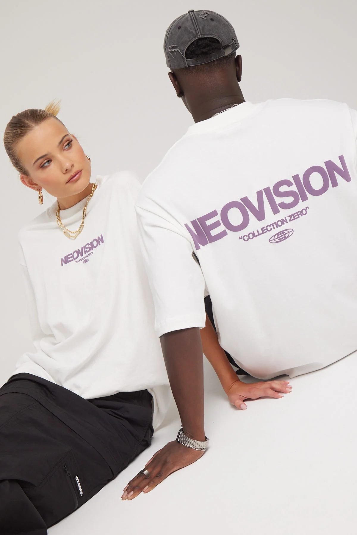 Neovision Exhibit Street Super Heavy Tee White - Image 2