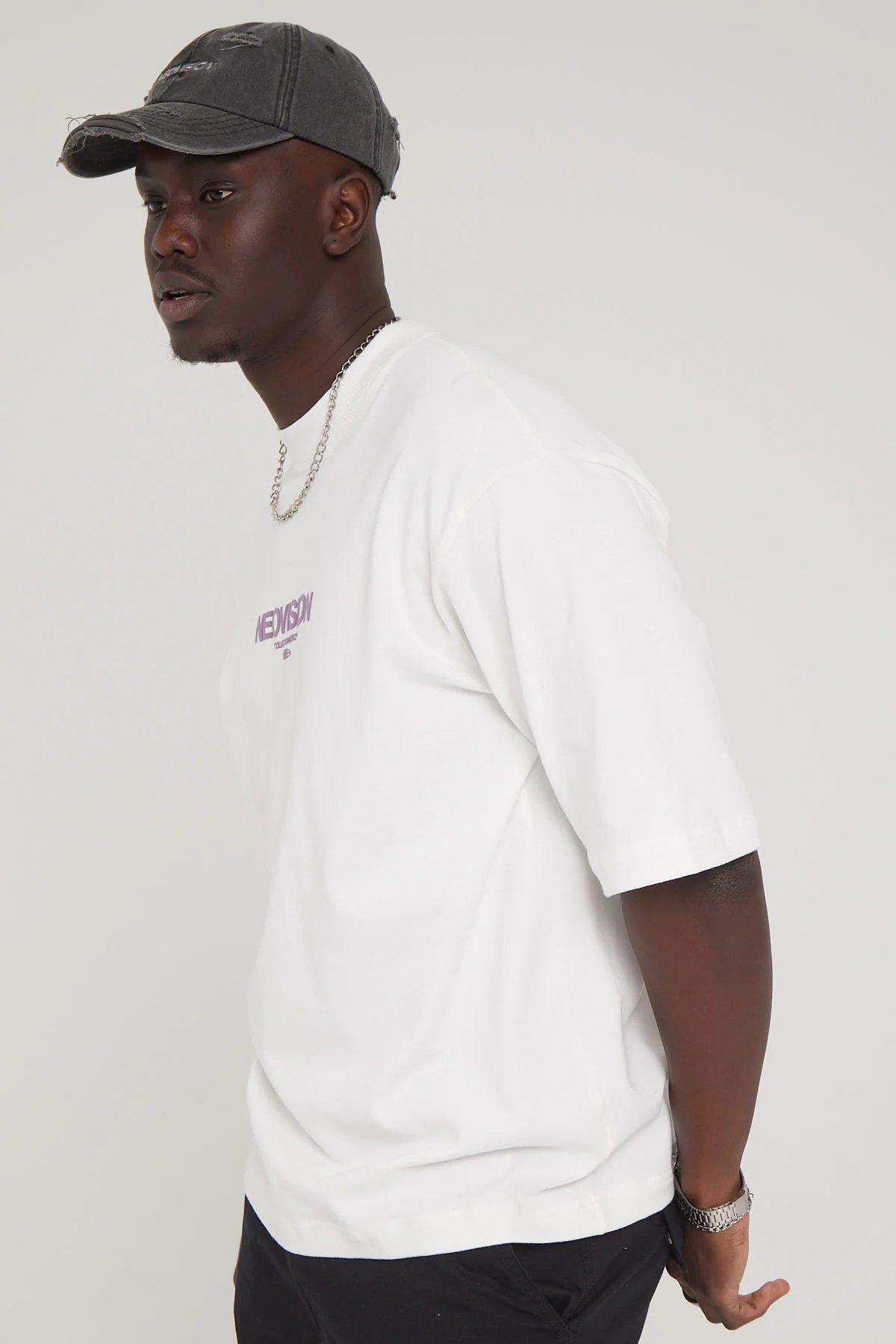 Neovision Exhibit Street Super Heavy Tee White - Image 5