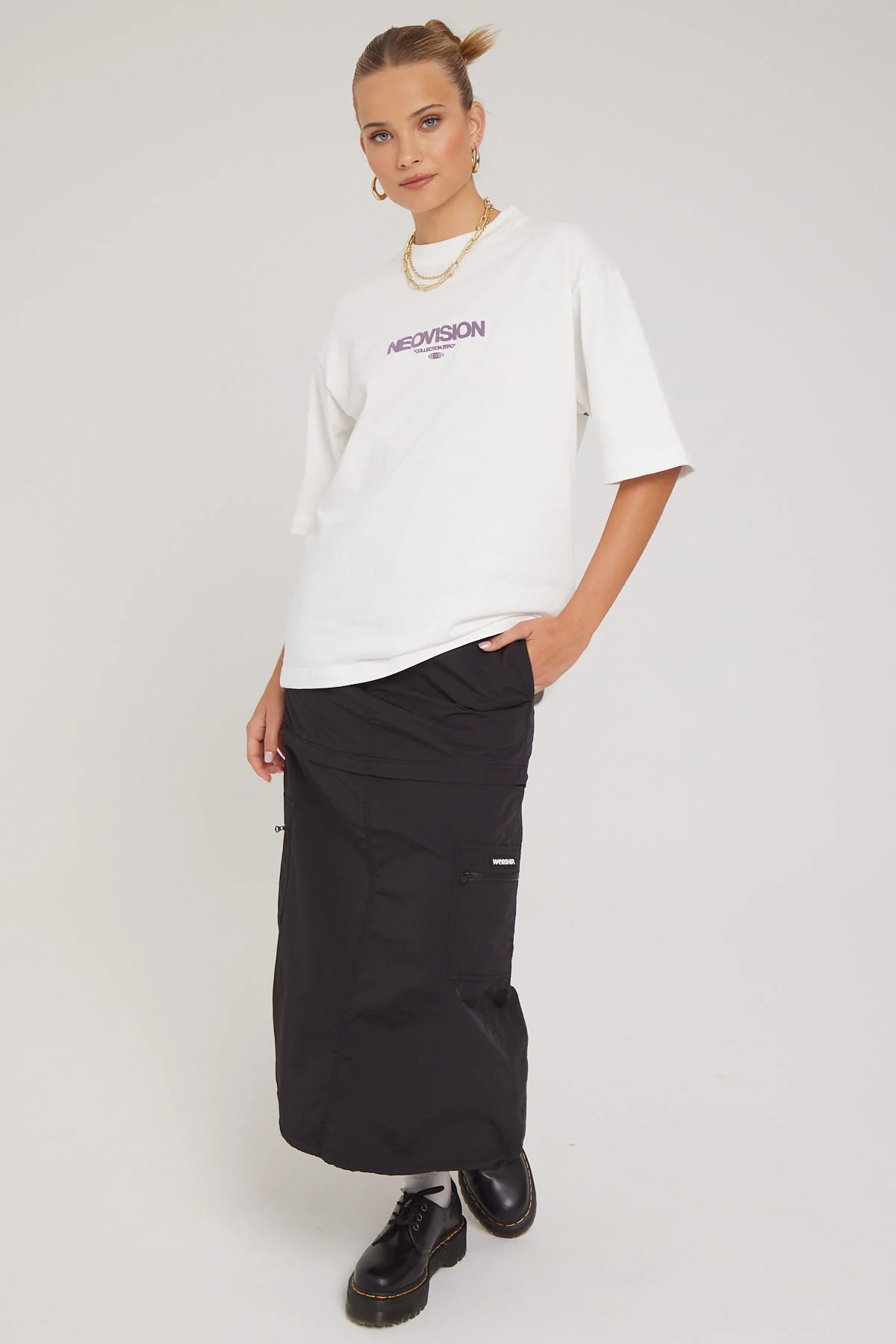 Neovision Exhibit Street Super Heavy Tee White - Image 9