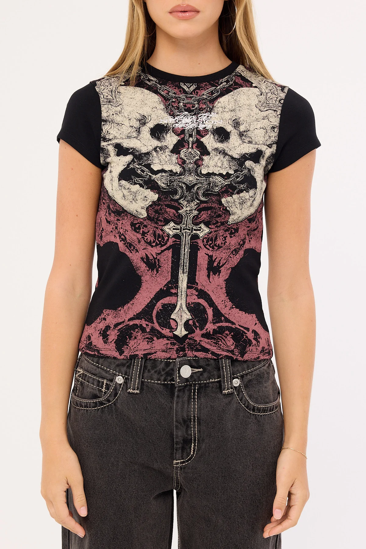 Neovision Exhume Baby Tee Black - Image 7