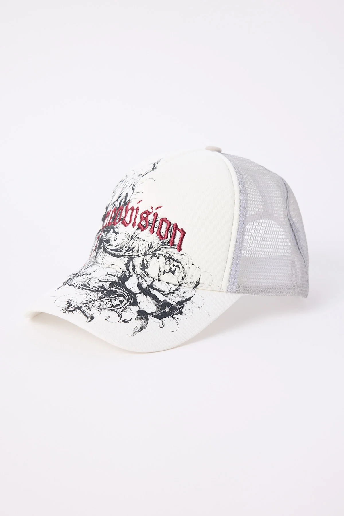 Neovision Fallen Cross Trucker Cap White - Image 2