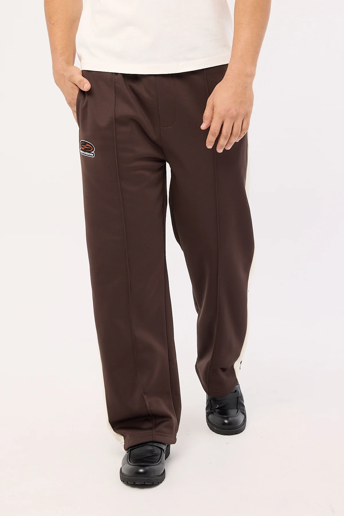 Neovision Fame Tricot Trackpant Brown - Image 5