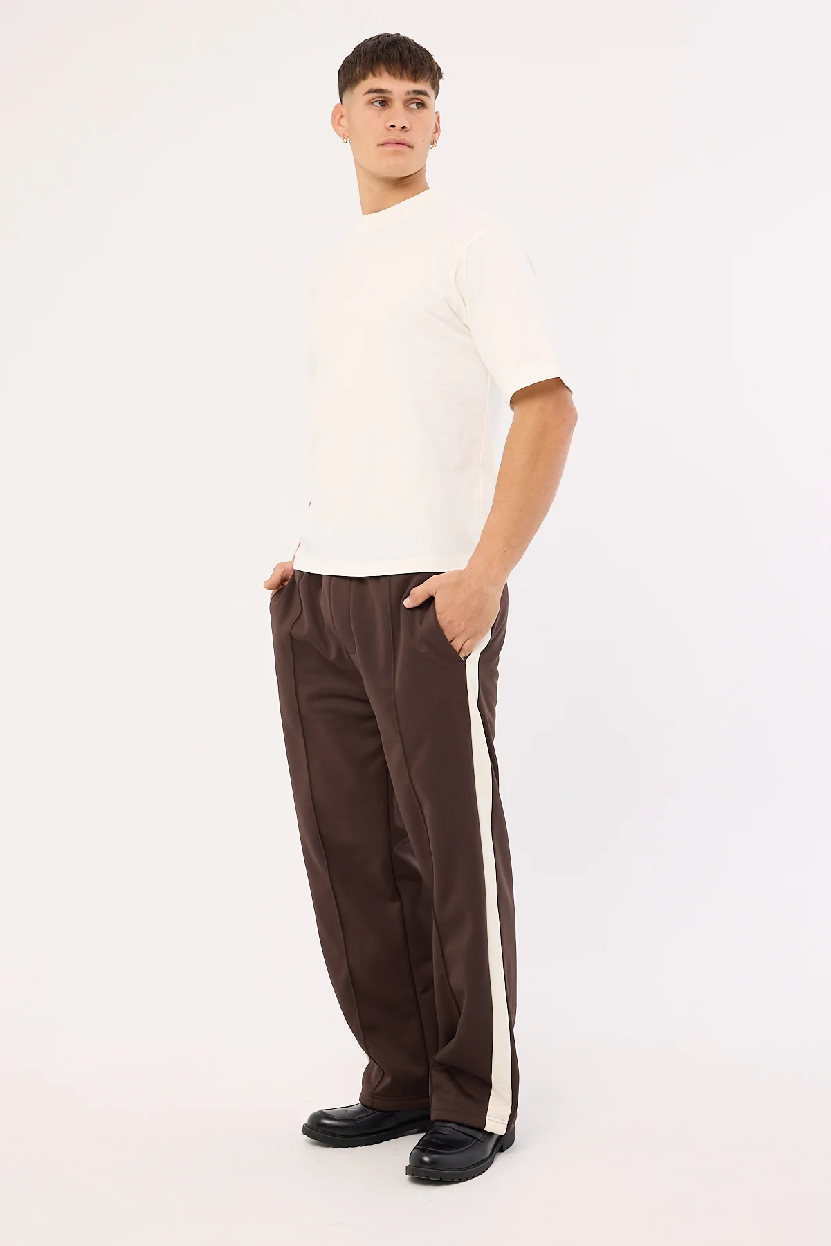 Neovision Fame Tricot Trackpant Brown - Image 6