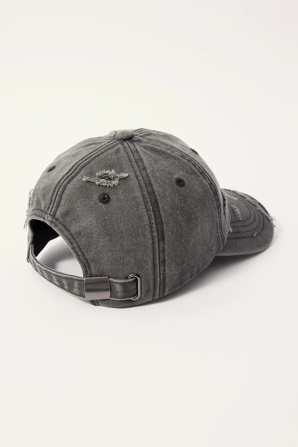 Neovision Famous Recycled Distressed Dad Cap Washed Black - Image 3