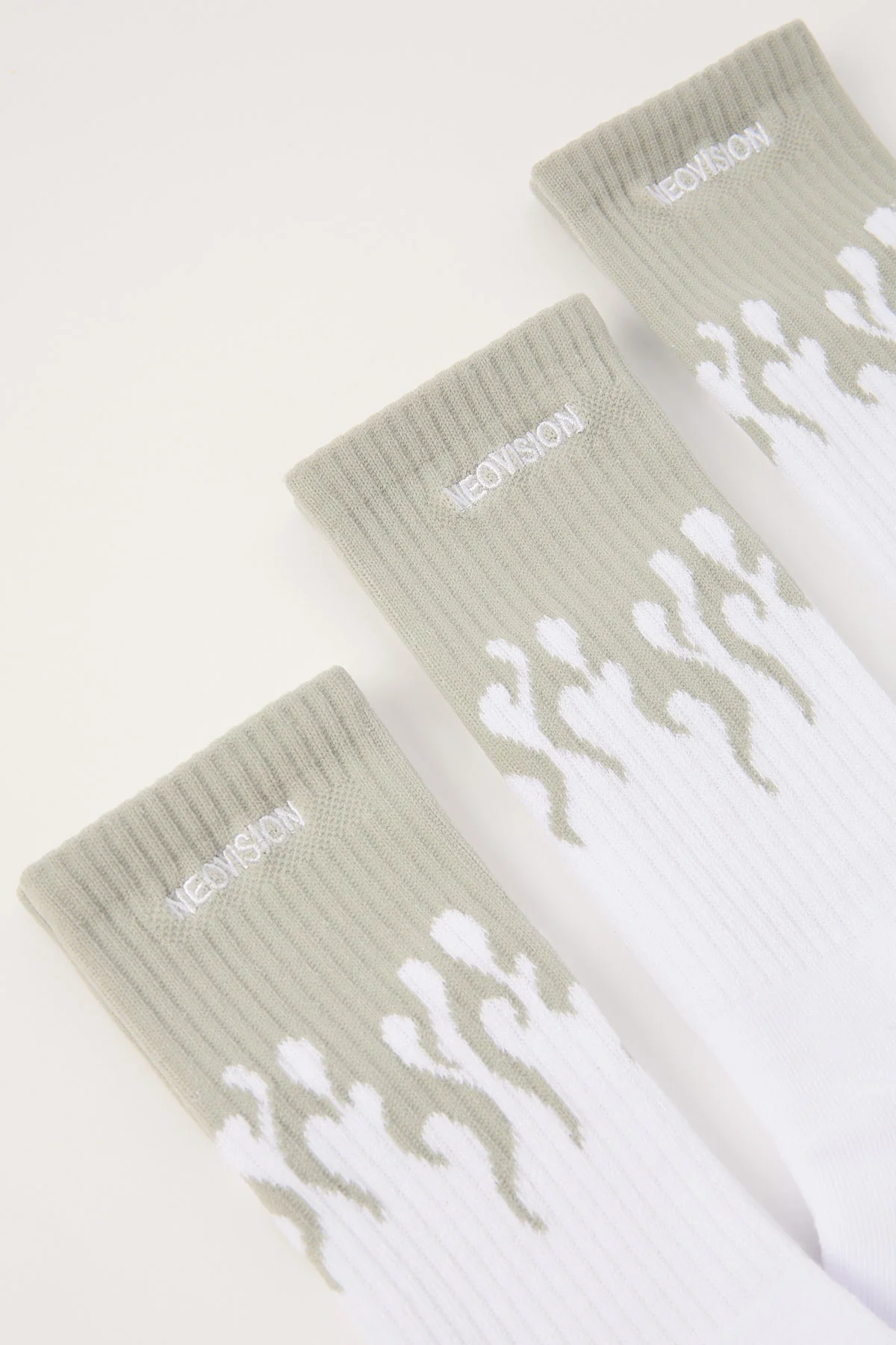 Neovision Flare Sock 3 Pack White - Image 2