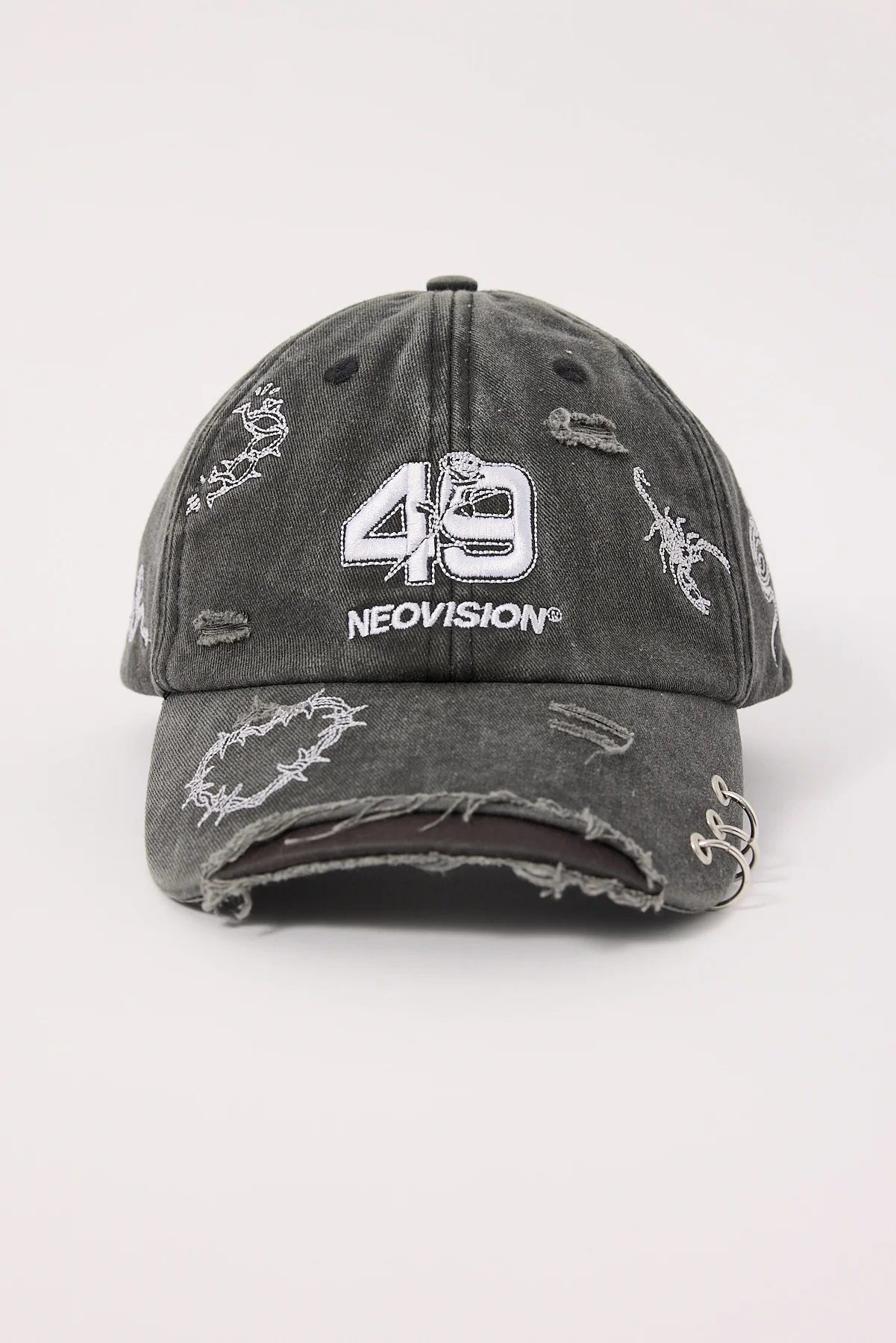 Neovision Flash Dad Cap Washed Black