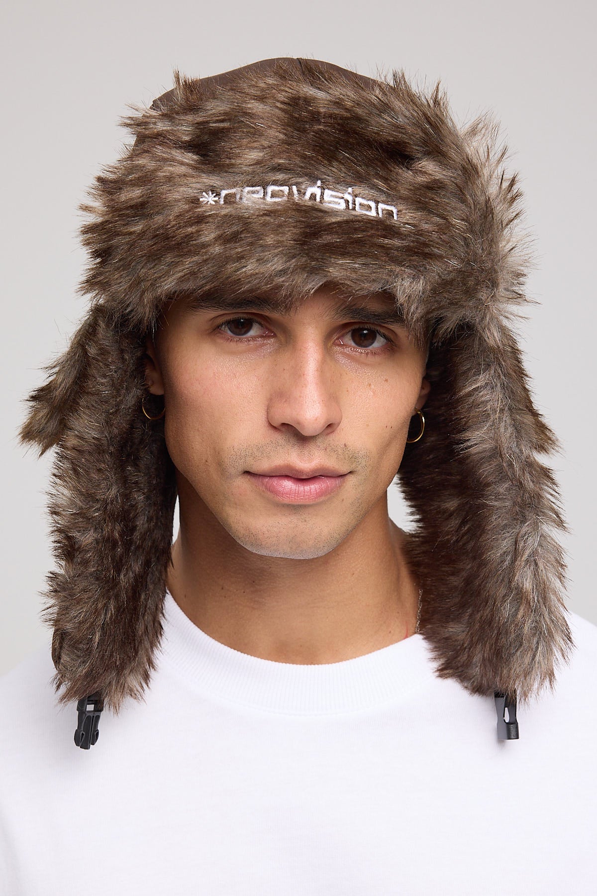 Neovision For The People Trapper Hat Brown - Image 6
