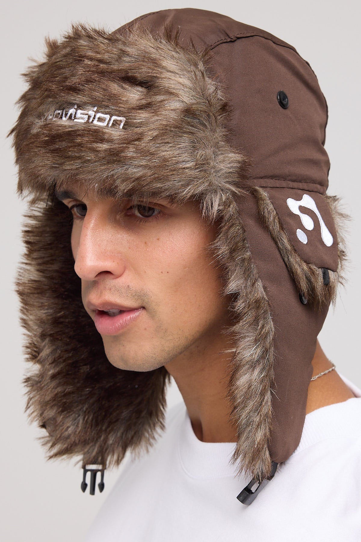 Neovision For The People Trapper Hat Brown - Image 7