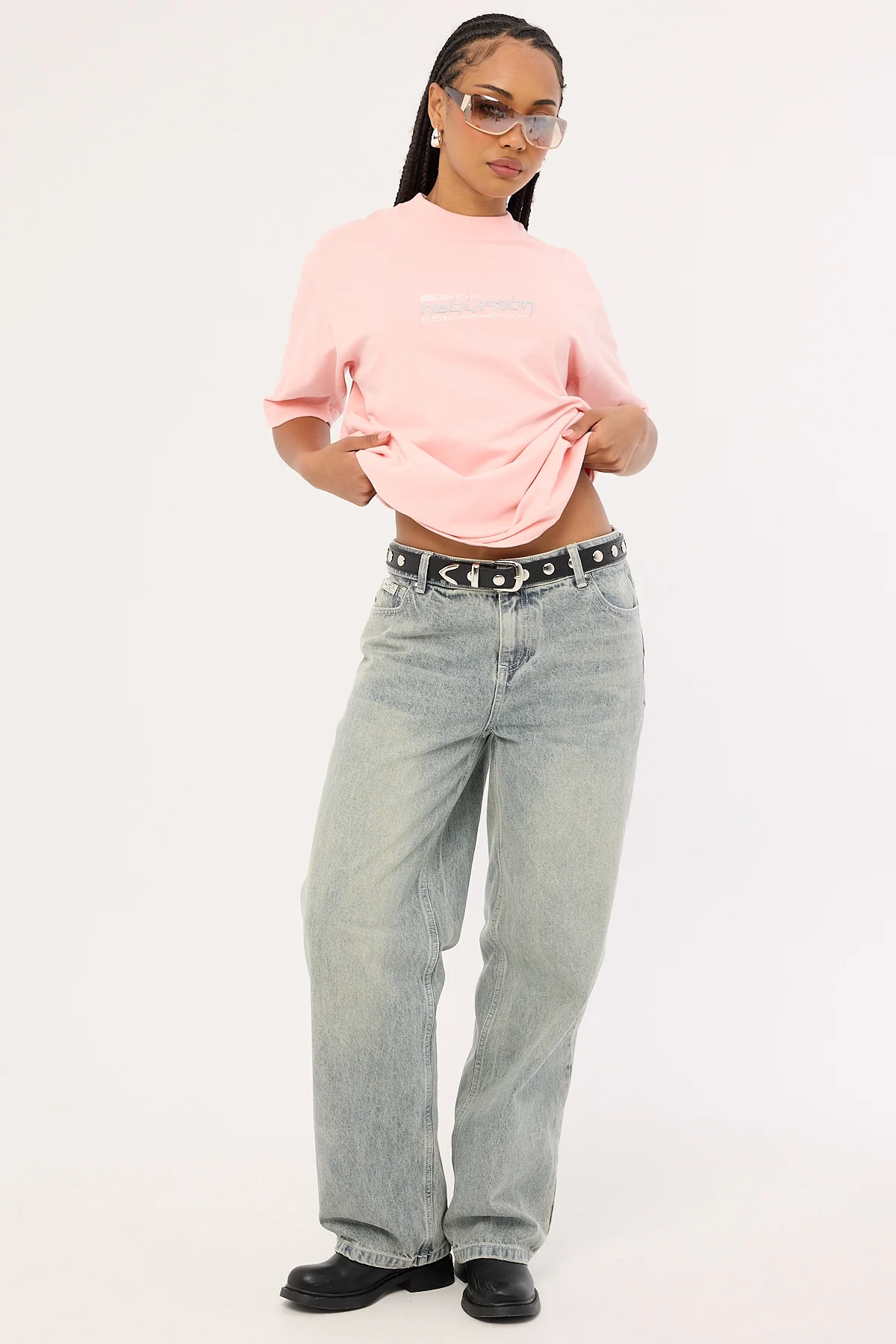 Neovision Forge Oversized Super Heavy Tee Peach - Image 10