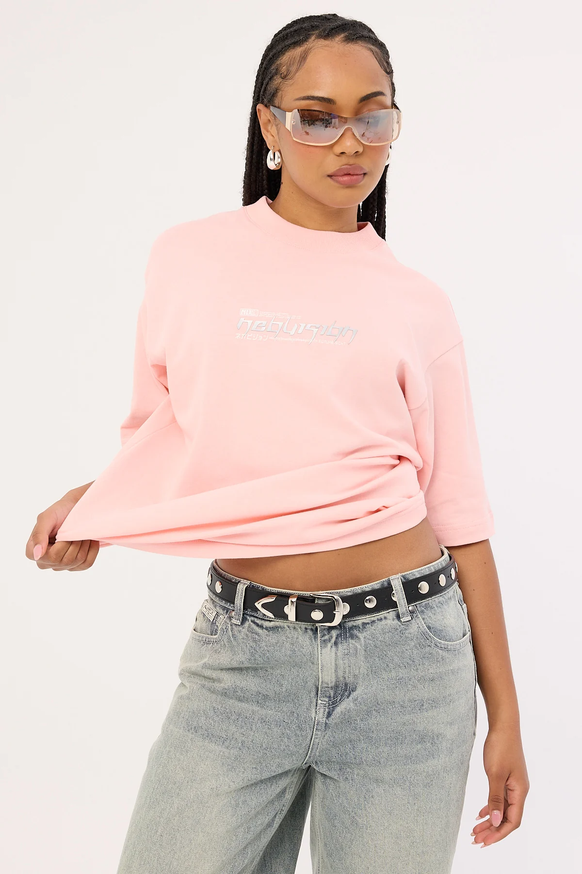 Neovision Forge Oversized Super Heavy Tee Peach - Image 11