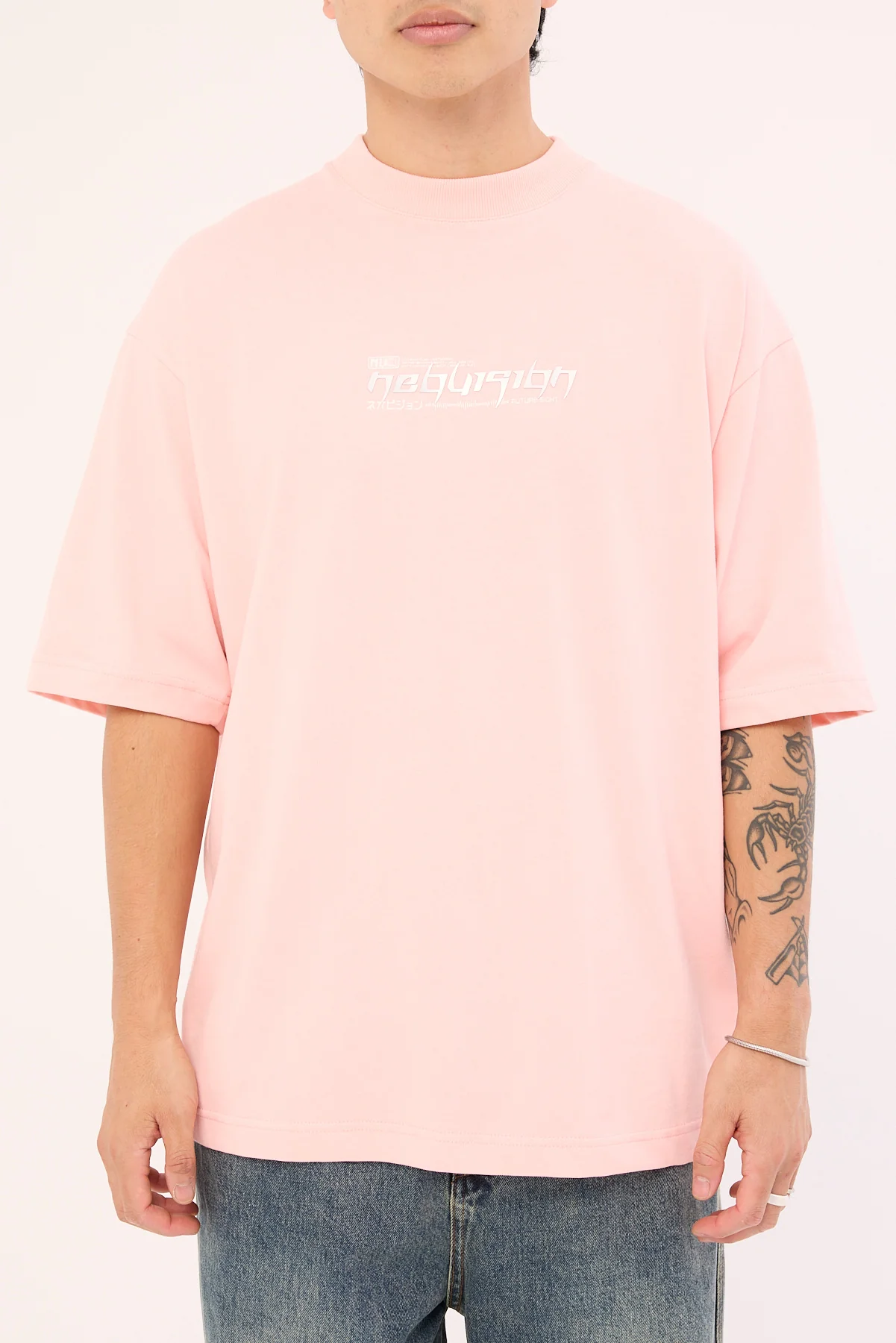 Neovision Forge Oversized Super Heavy Tee Peach - Image 12