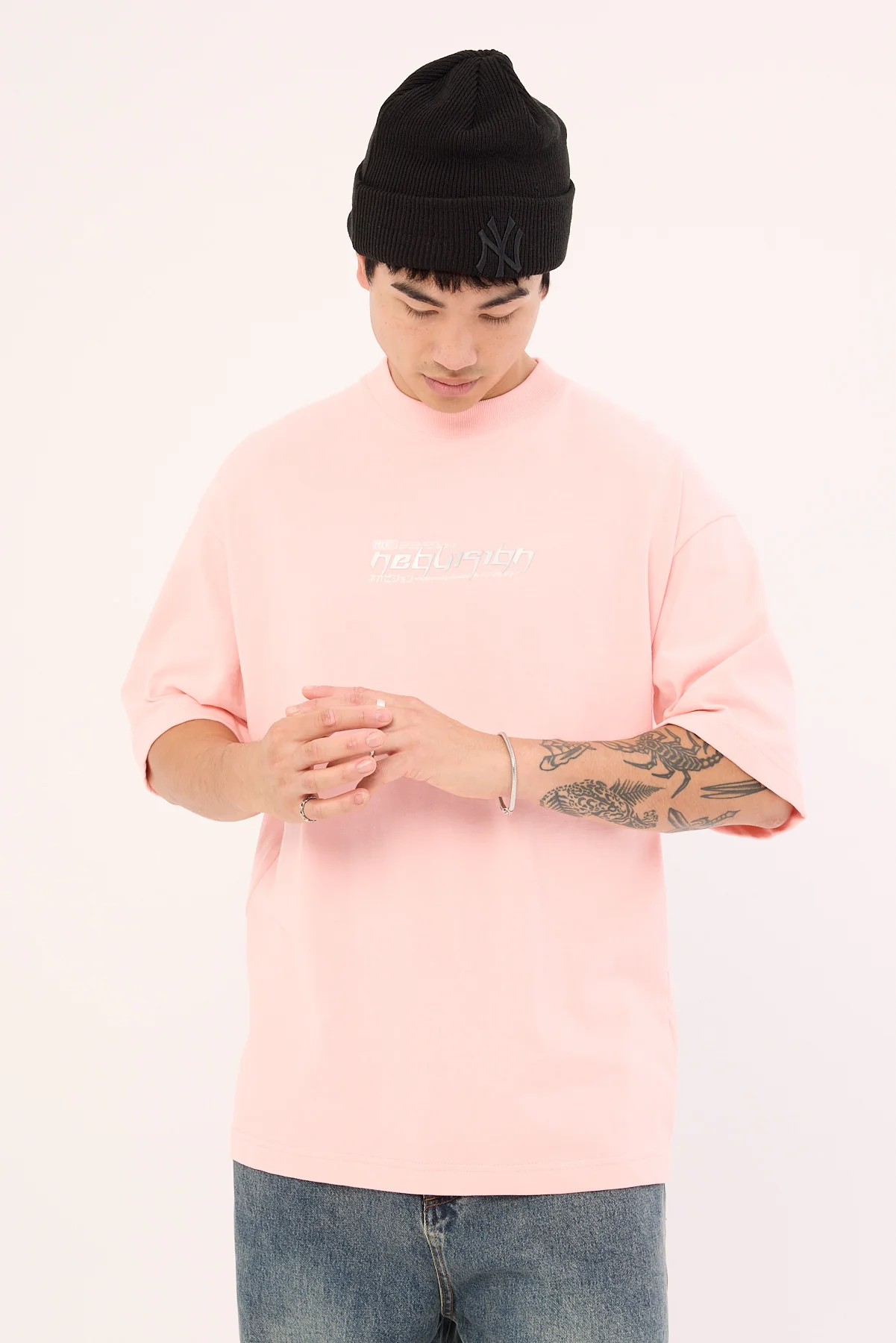 Neovision Forge Oversized Super Heavy Tee Peach - Image 5