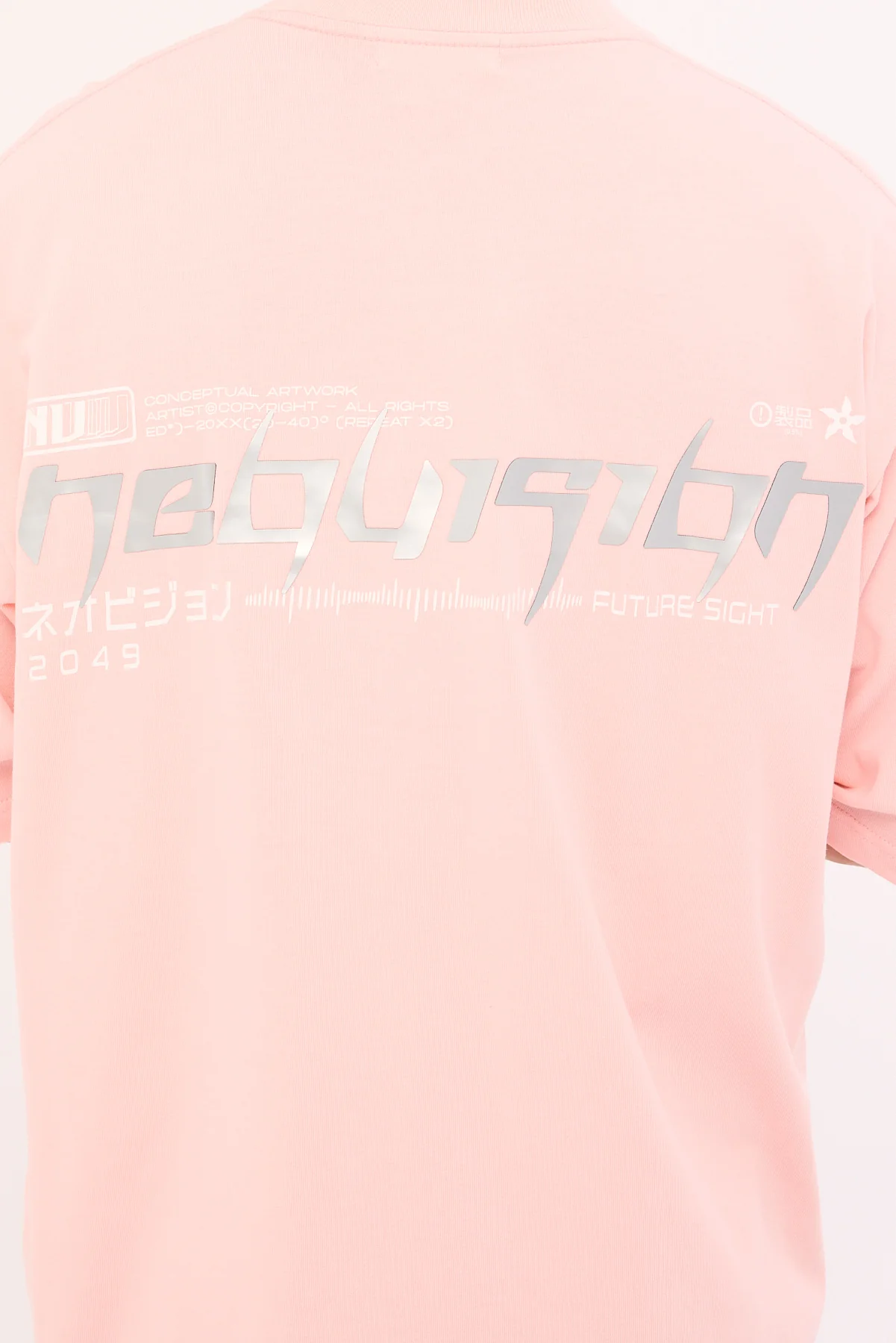 Neovision Forge Oversized Super Heavy Tee Peach - Image 9