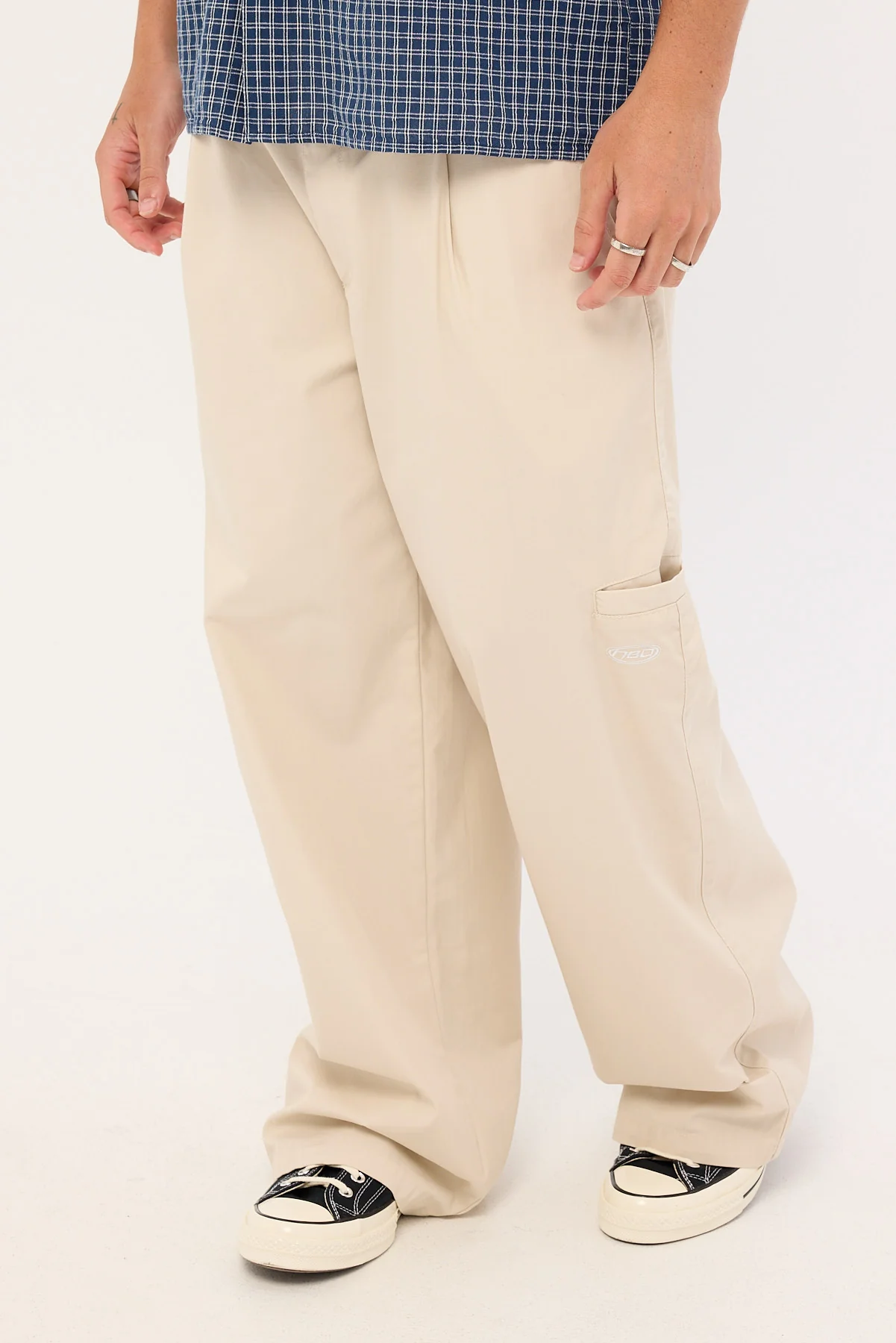 Neovision Fracture Desolate Tailored Trouser Oatmeal - Image 3
