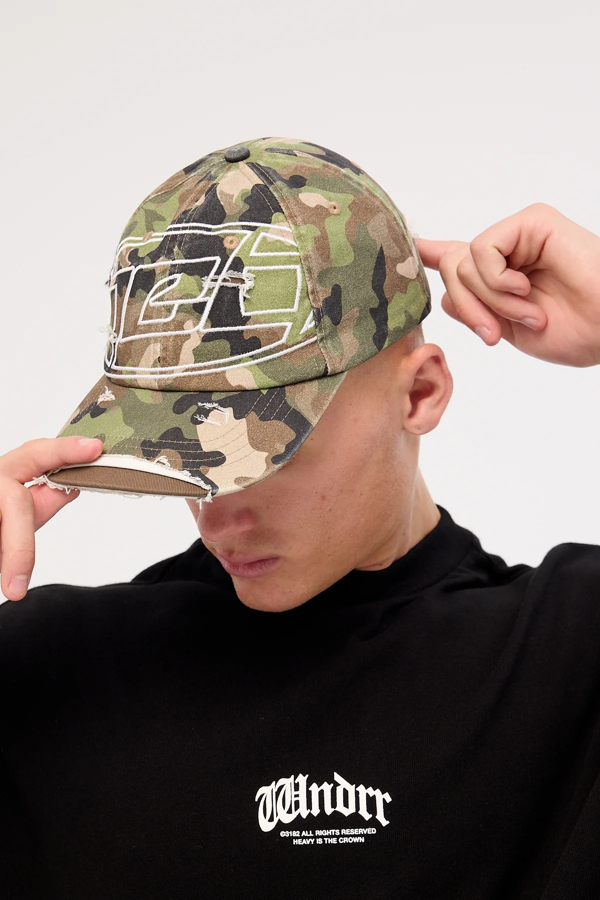 Neovision Fracture Distressed Dad Cap Camo - Image 2