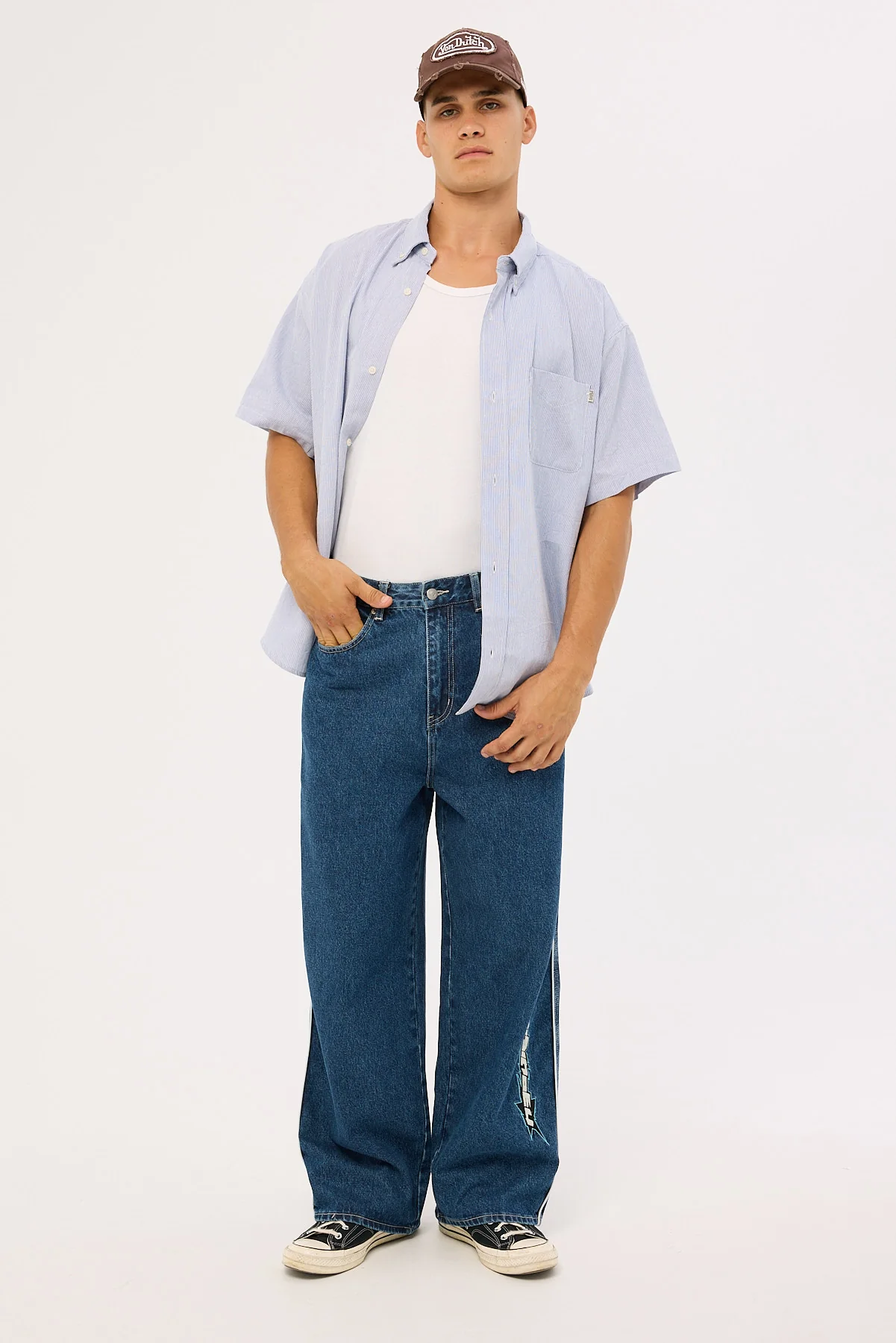 Neovision Freestyle Behemoth Super Baggy Jean Rave Blue - Image 2