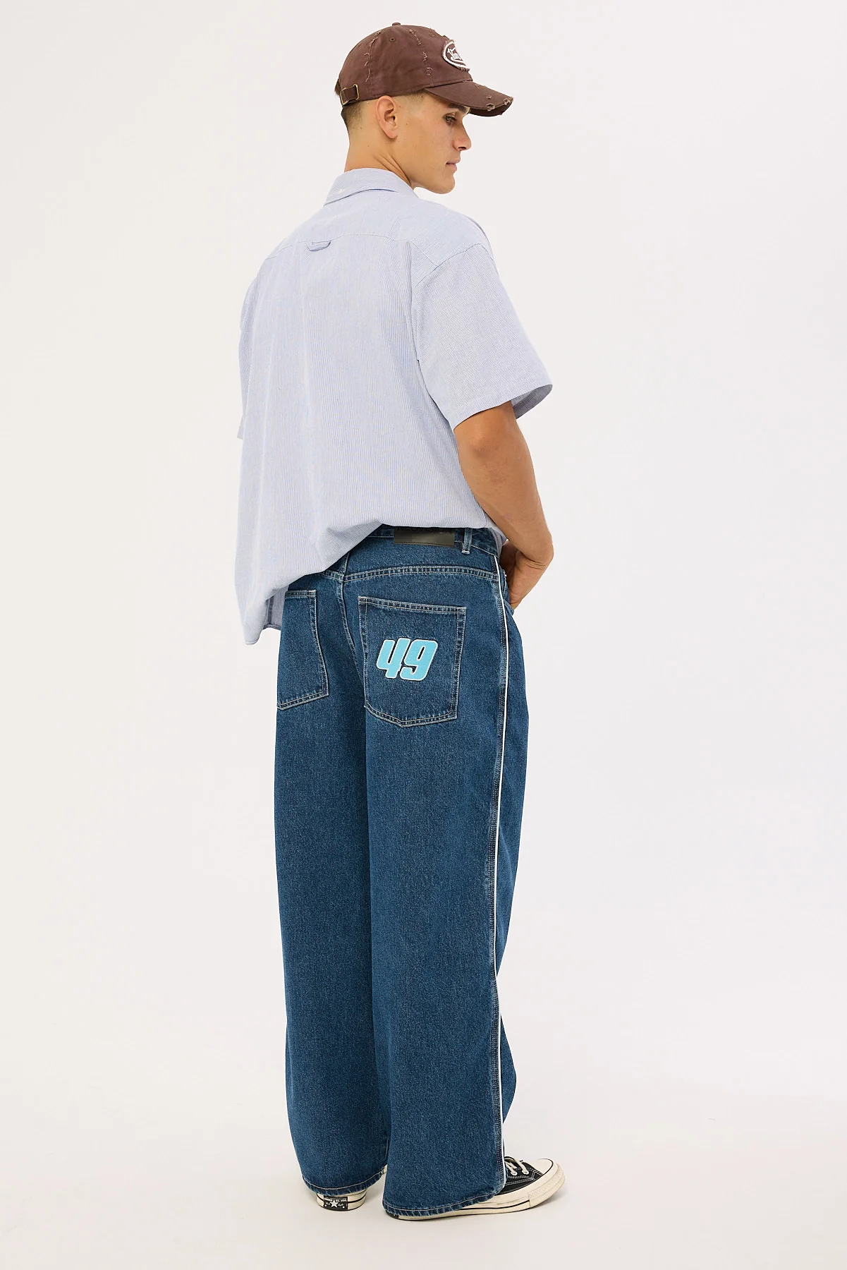 Neovision Freestyle Behemoth Super Baggy Jean Rave Blue - Image 6