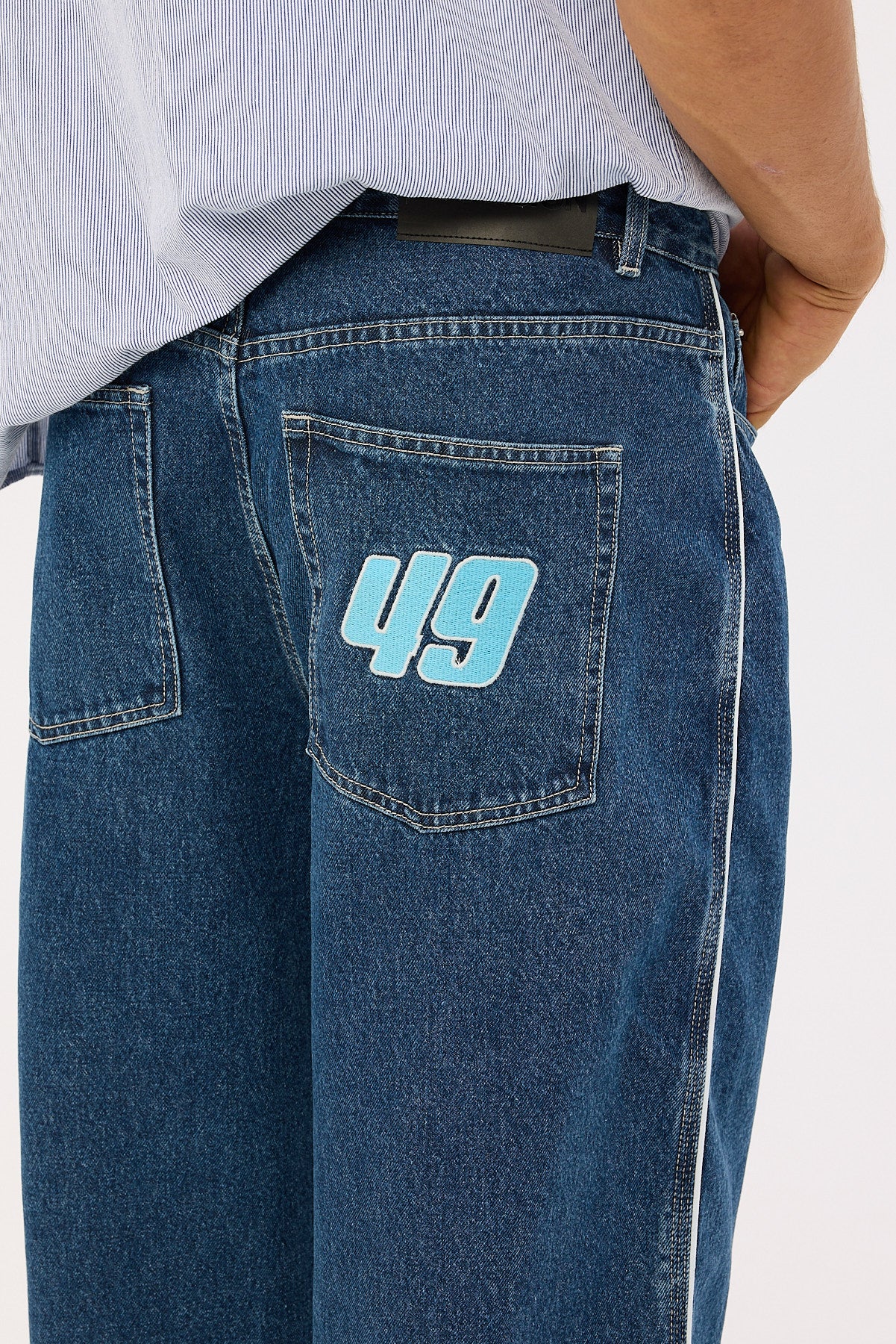 Neovision Freestyle Behemoth Super Baggy Jean Rave Blue - Image 7