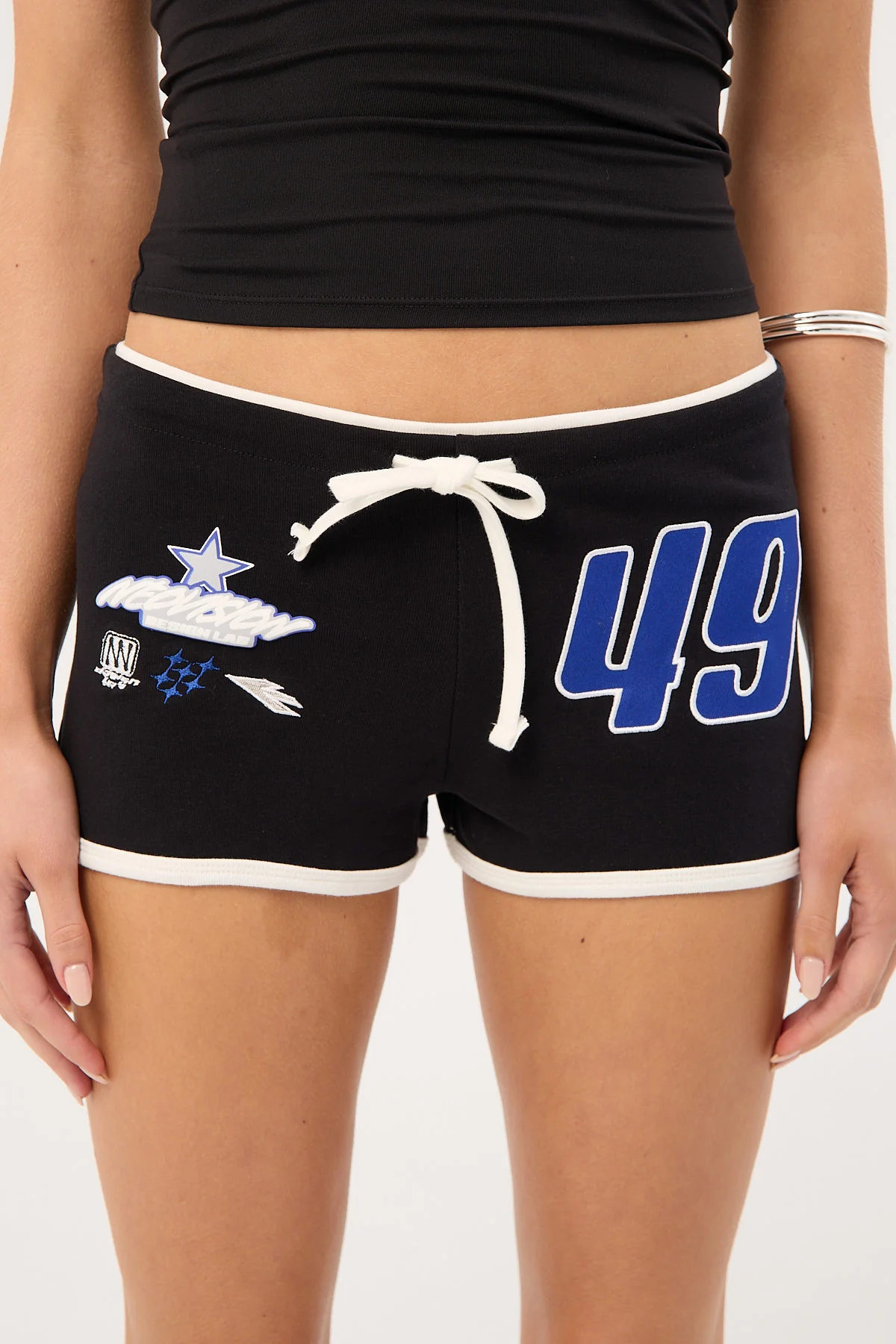 Neovision Freestyle Mini Shorts Black - Image 9